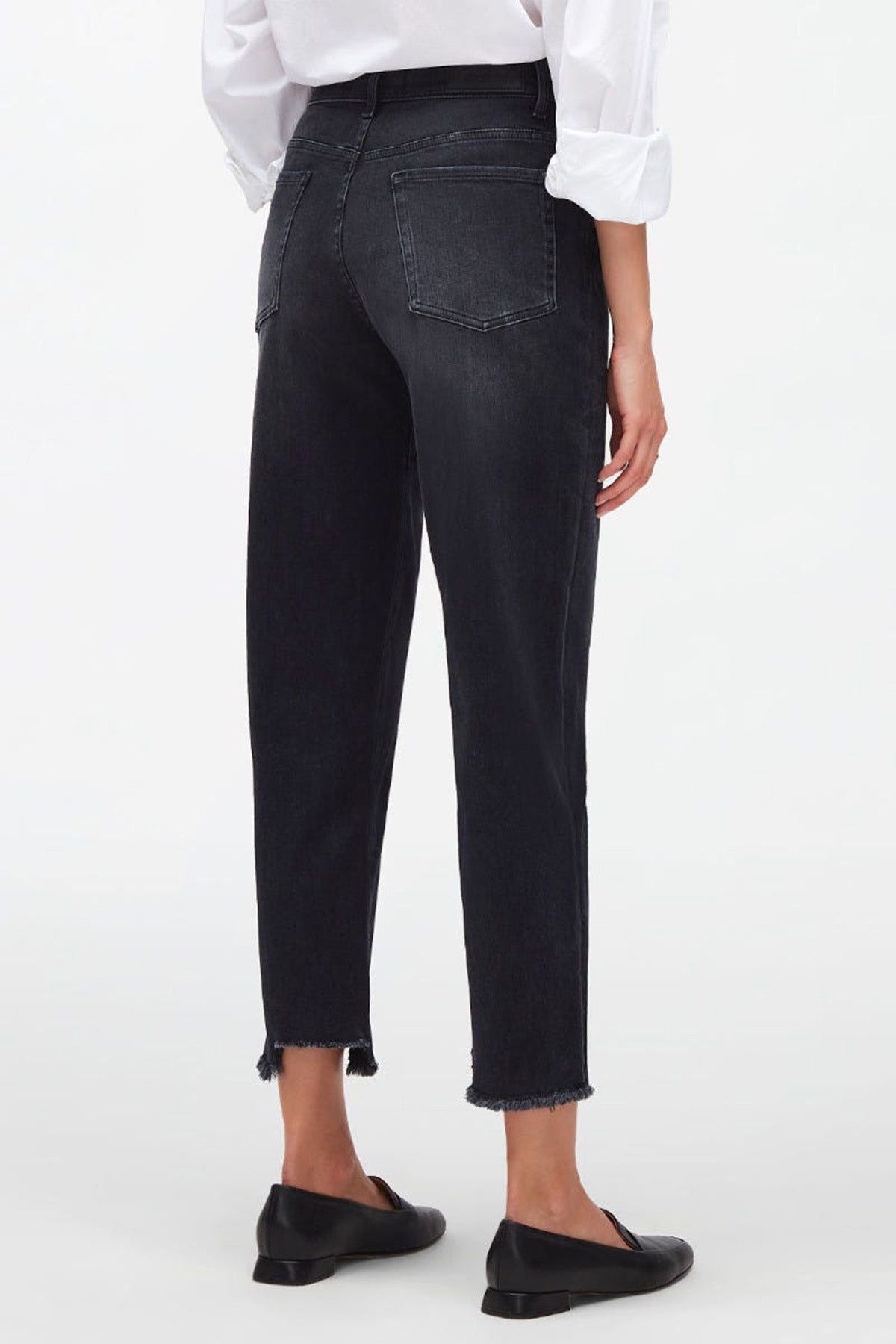 7 For All Mankind Malia Luxe Vintage Straight Fit Streç Jeans-Libas Trendy Fashion Store