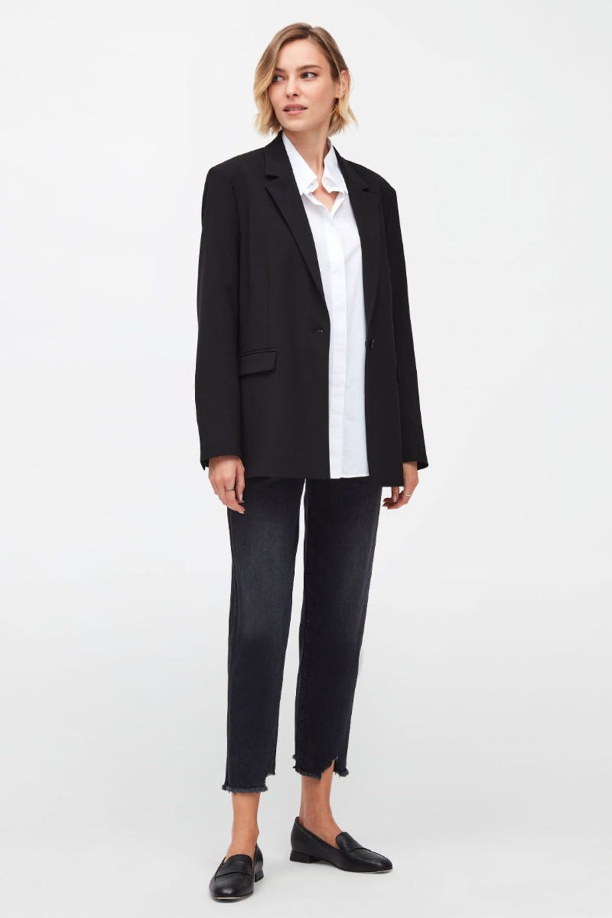 7 For All Mankind Malia Luxe Vintage Straight Fit Streç Jeans-Libas Trendy Fashion Store