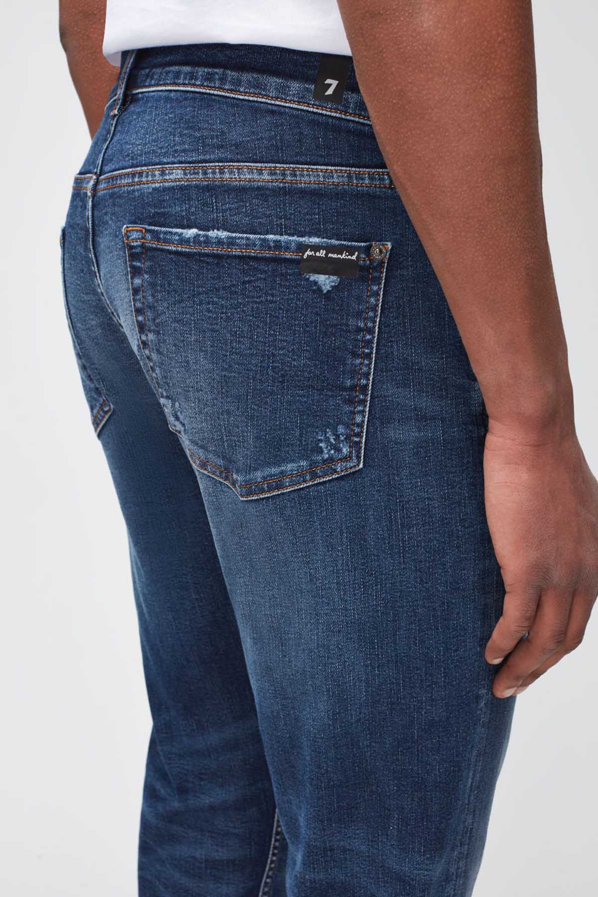 7 For All Mankind Slimmy Tapered Modern Slim Fit Jeans-Libas Trendy Fashion Store