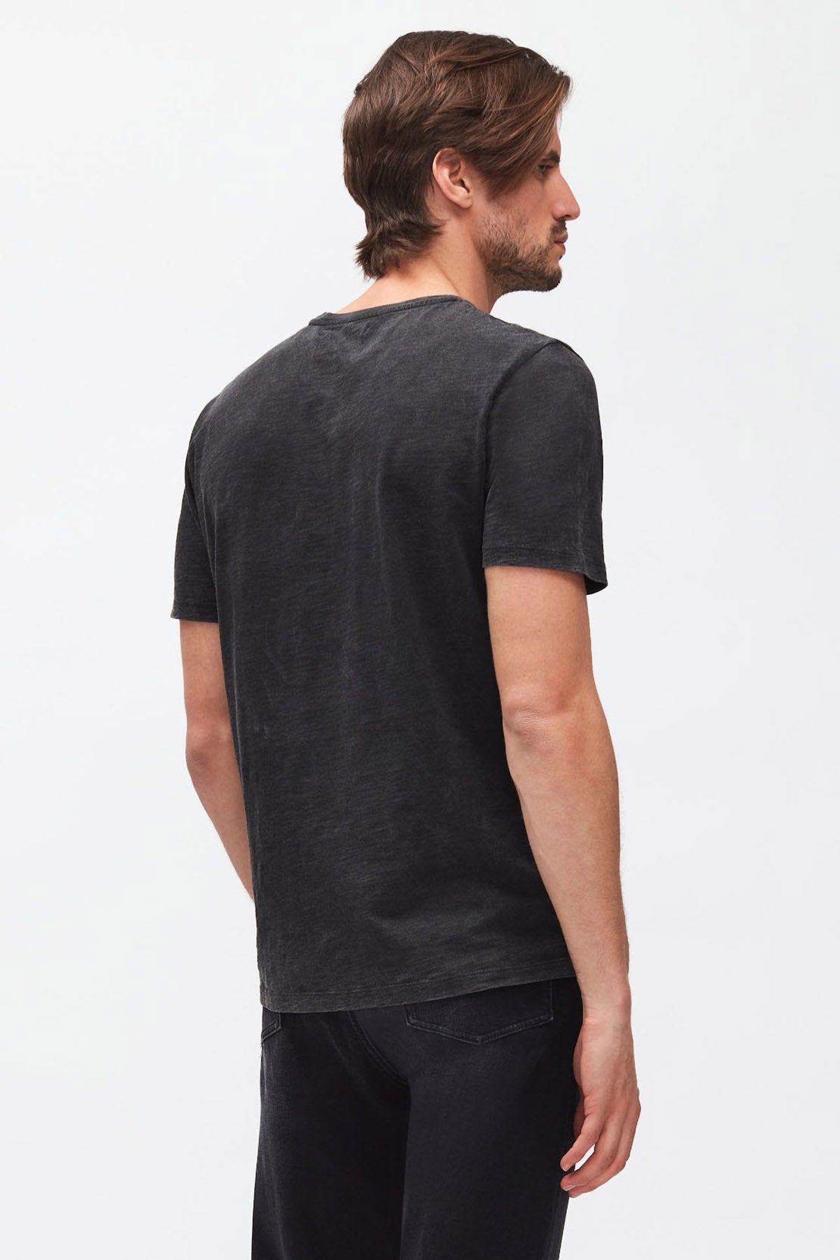 7 For All Mankind Yuvarlak Yaka Yıldızlı T-shirt-Libas Trendy Fashion Store