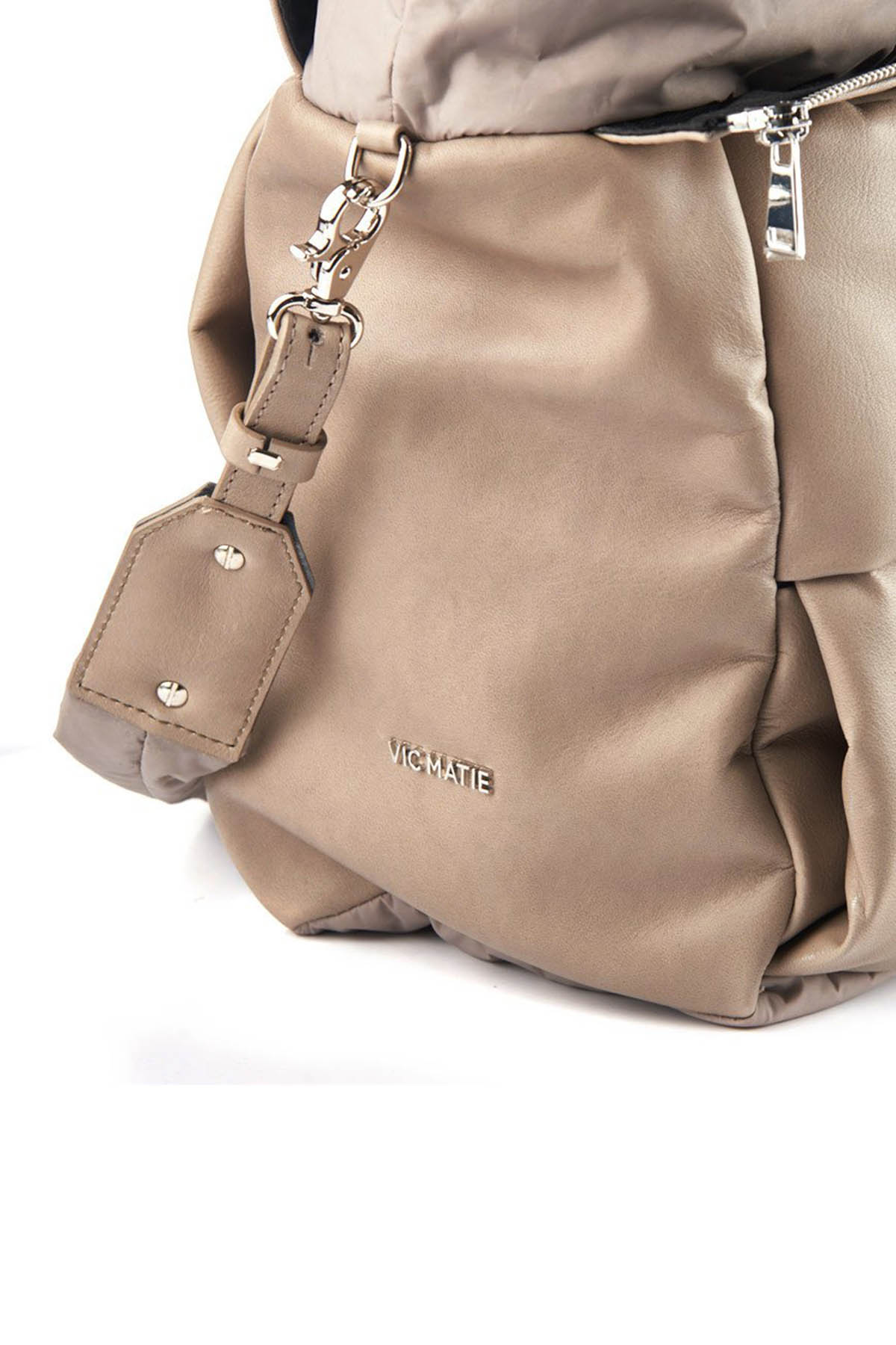 Vic Matie Dolgulu Deri Çanta-Libas Trendy Fashion Store