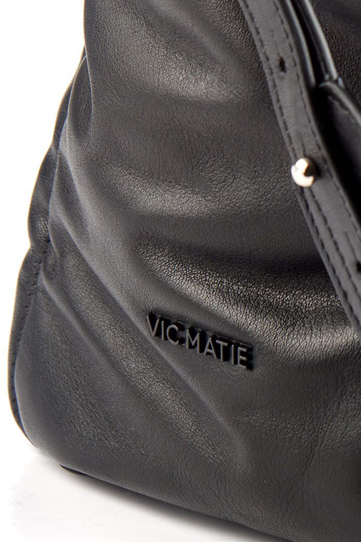 Vic Matie Dolgulu Deri Çanta-Libas Trendy Fashion Store