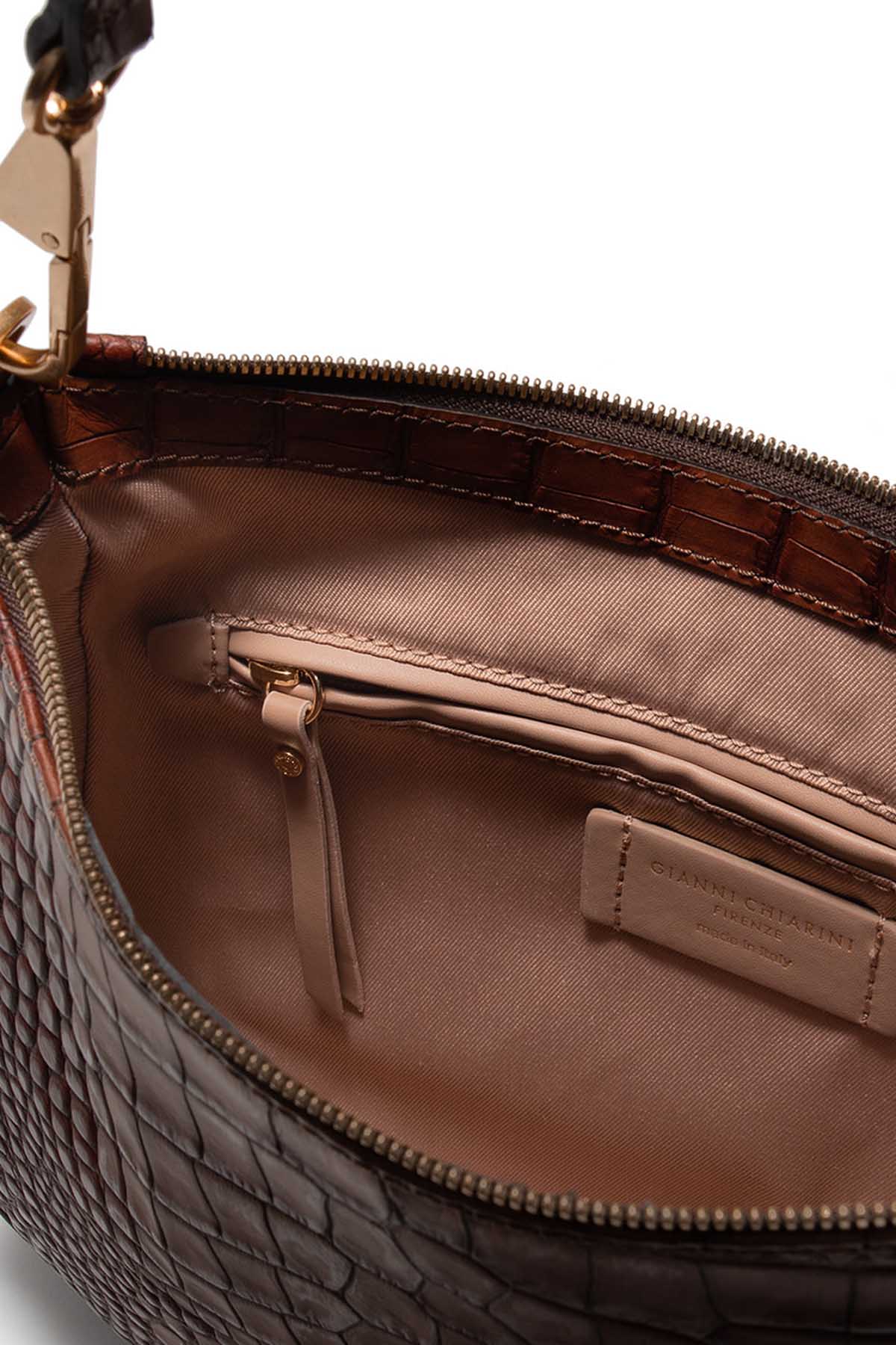 Gianni Chiarini Brooke Krokodil Deri Çanta-Libas Trendy Fashion Store