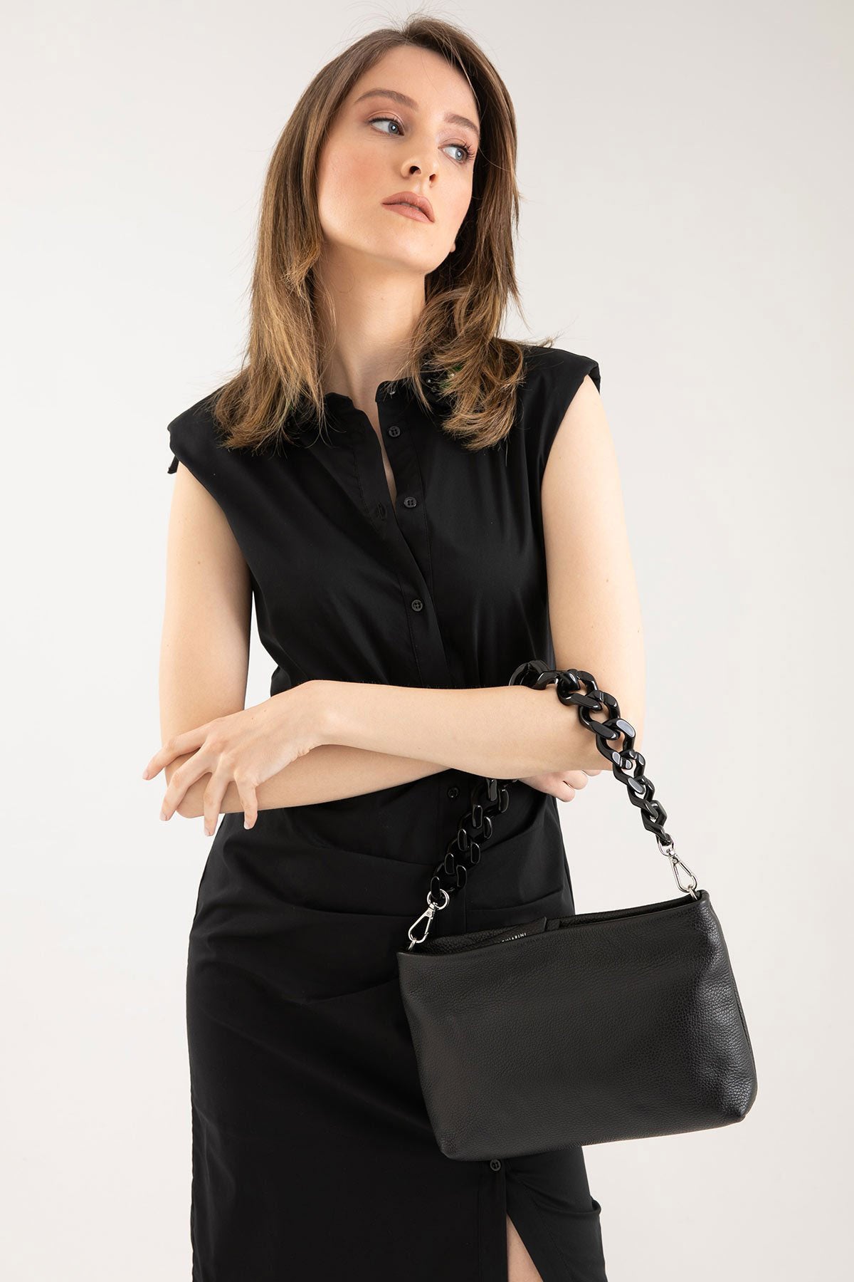 Gianni Chiarini Brenda Deri Çanta-Libas Trendy Fashion Store