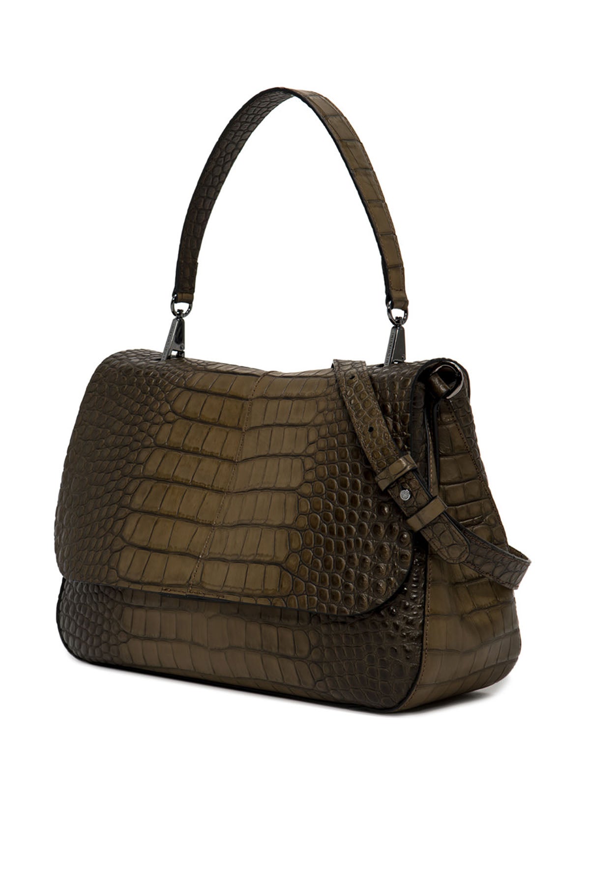 Gianni Chiarini Helena Krokodil Deri Çanta-Libas Trendy Fashion Store