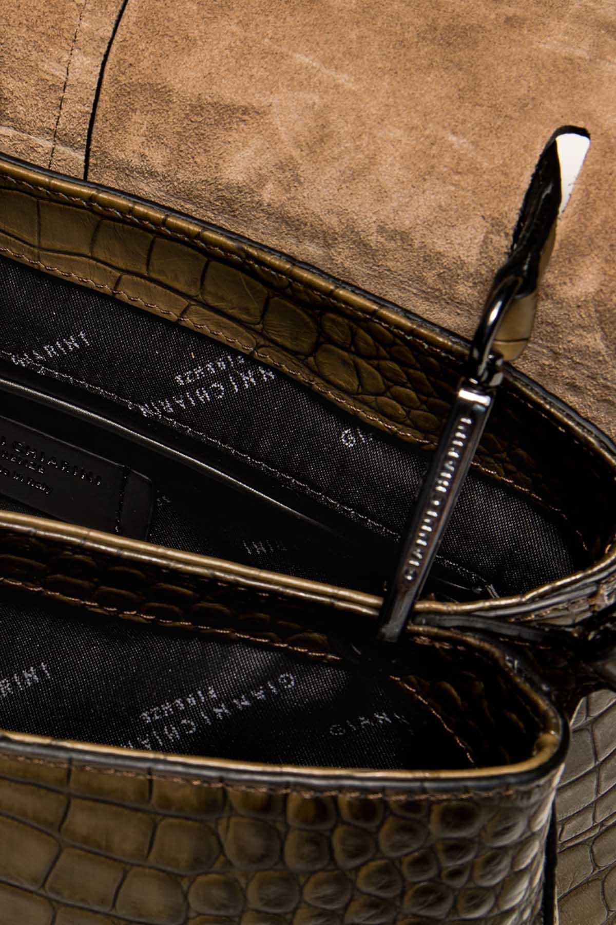 Gianni Chiarini Helena Krokodil Deri Çanta-Libas Trendy Fashion Store