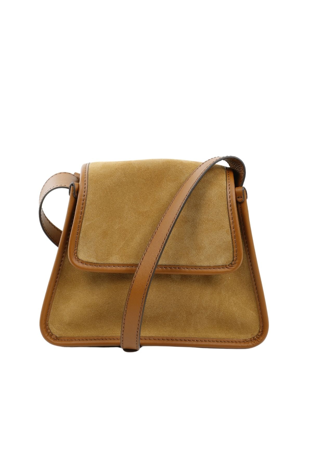 Gianni Chiarini Deri Askılı Süet Çanta-Libas Trendy Fashion Store