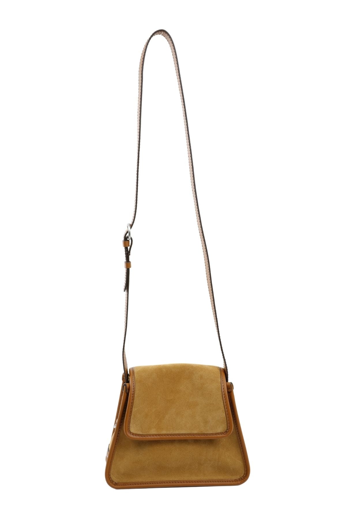 Gianni Chiarini Deri Askılı Süet Çanta-Libas Trendy Fashion Store