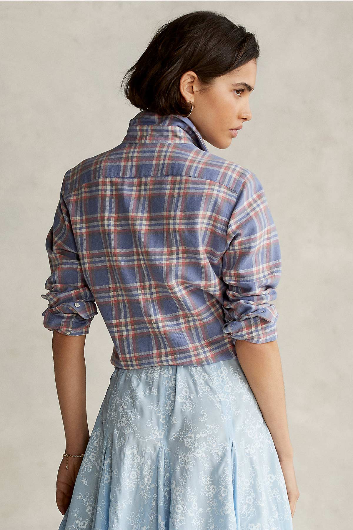 Polo Ralph Lauren Classic Fit Kareli Gömlek-Libas Trendy Fashion Store