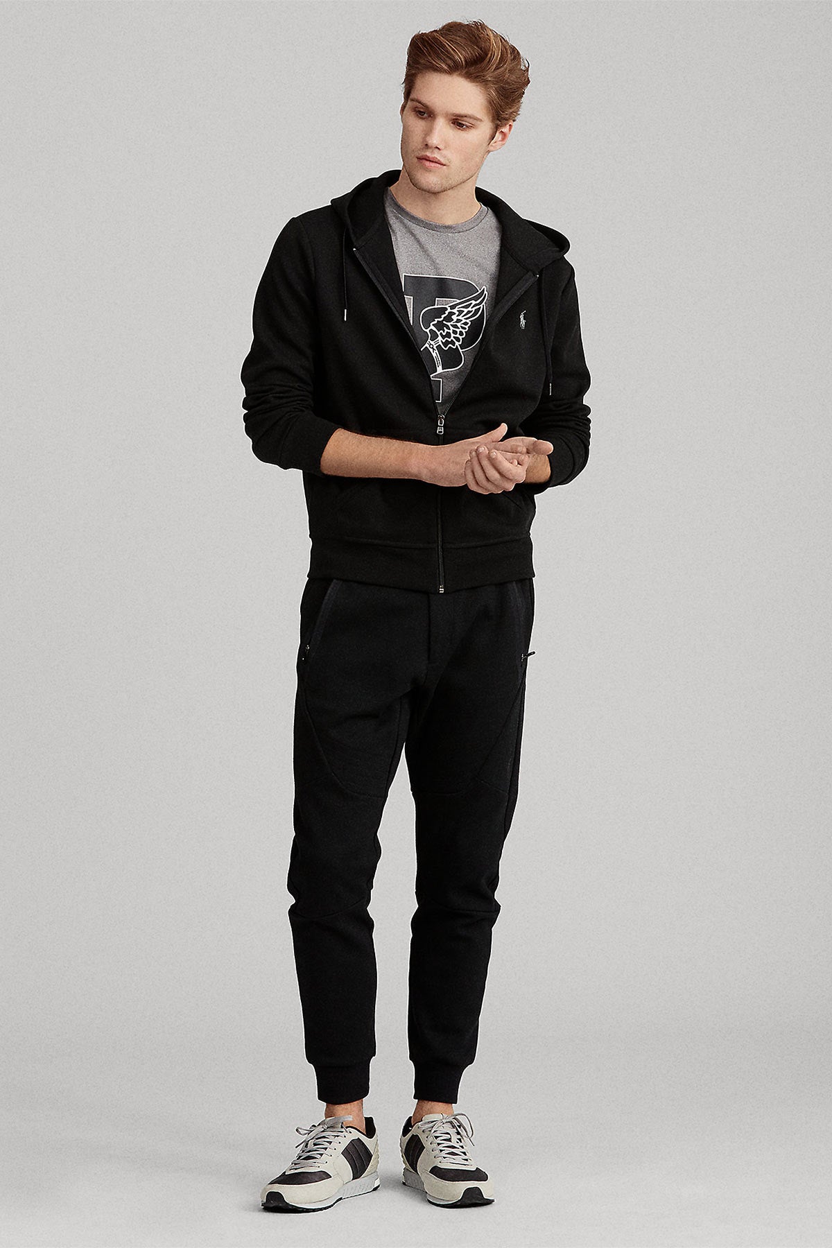 Polo Ralph Lauren Fermuarlı Kapüşonlu Sweatshirt-Libas Trendy Fashion Store