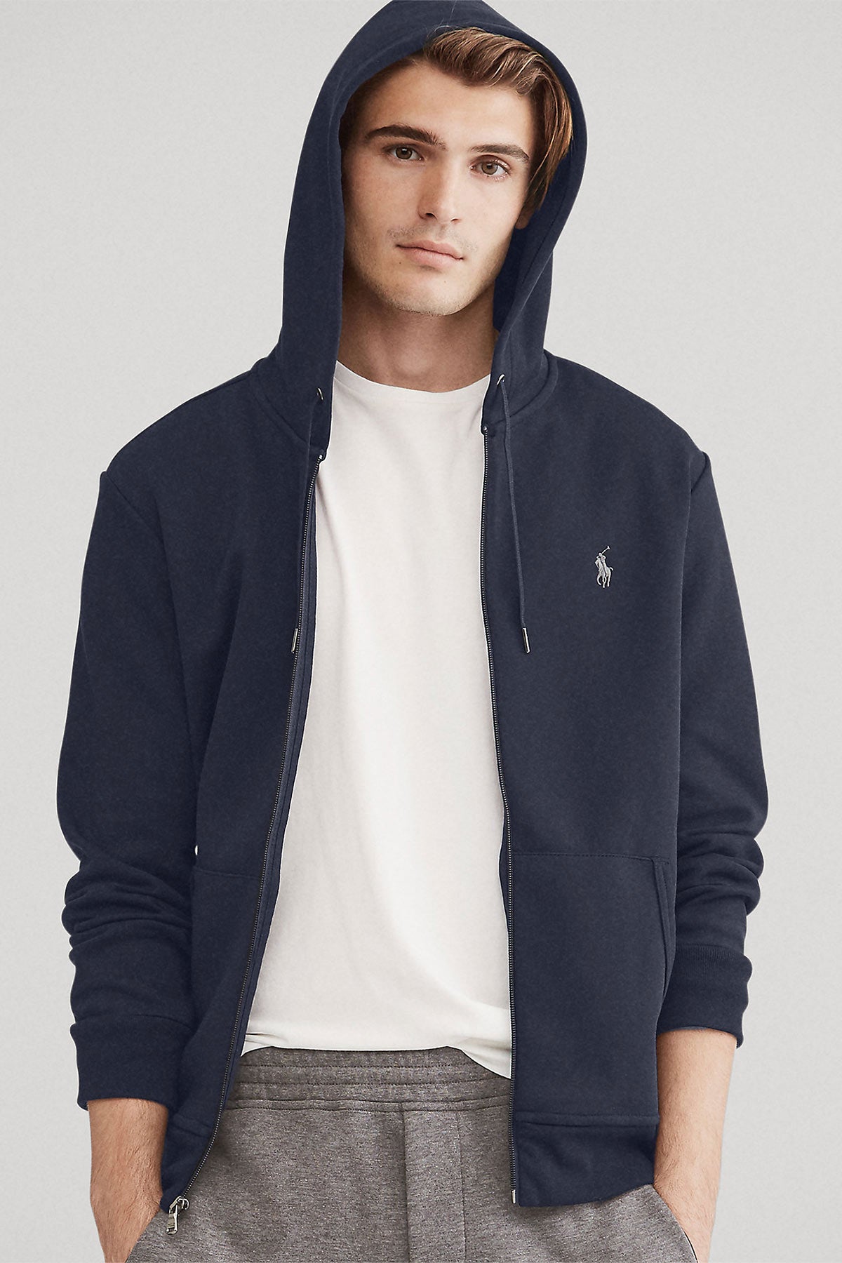 Polo Ralph Lauren Fermuarlı Kapüşonlu Sweatshirt-Libas Trendy Fashion Store