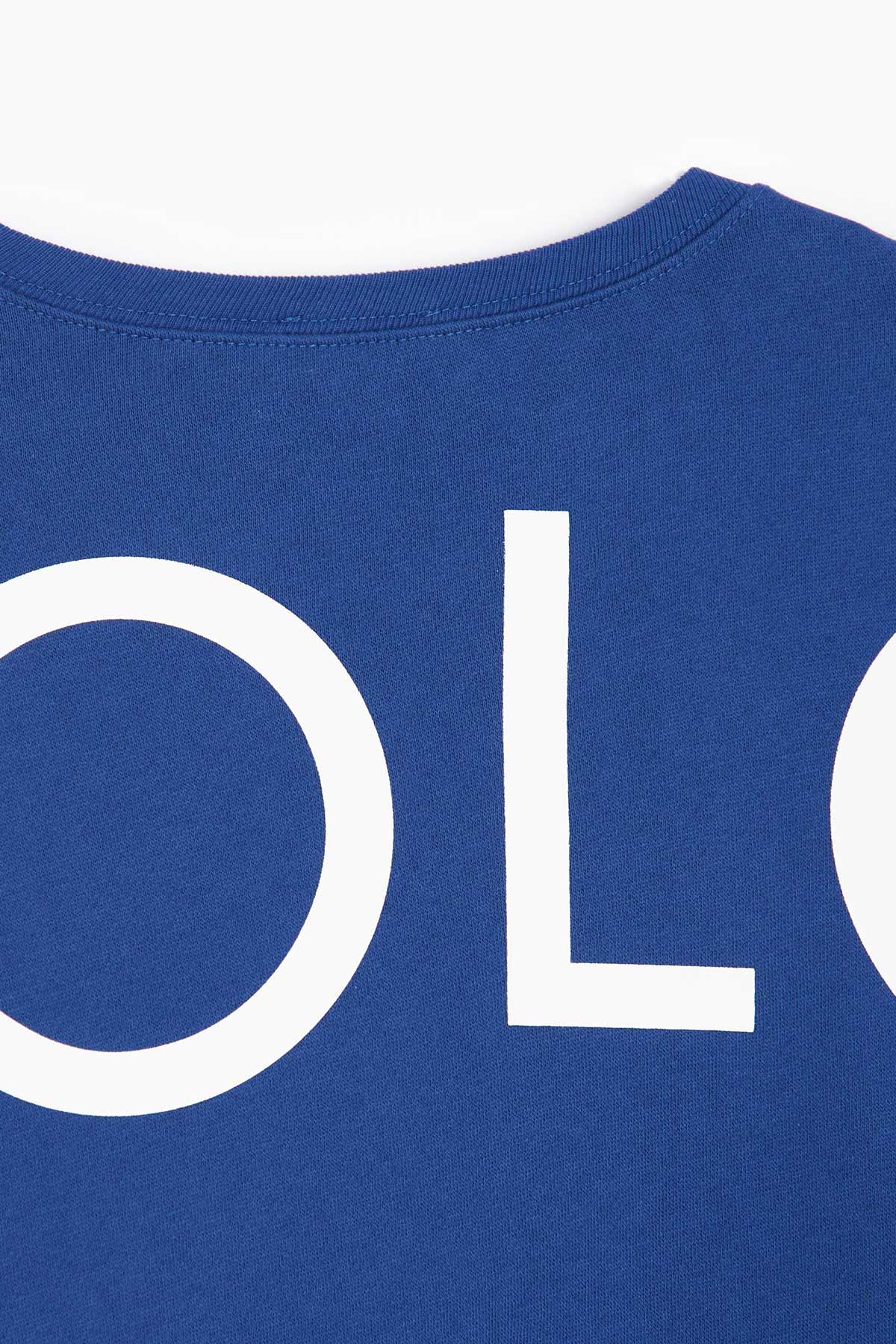 Polo Ralph Lauren Logolu Kolu Şeritli Sweatshirt-Libas Trendy Fashion Store