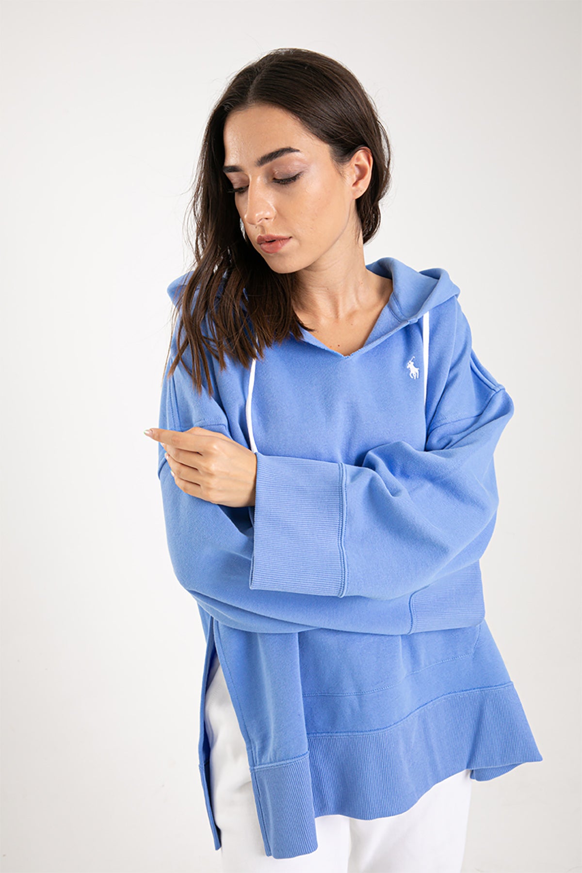 Polo Ralph Lauren Kapüşonlu Geniş Kesim Sweatshirt-Libas Trendy Fashion Store