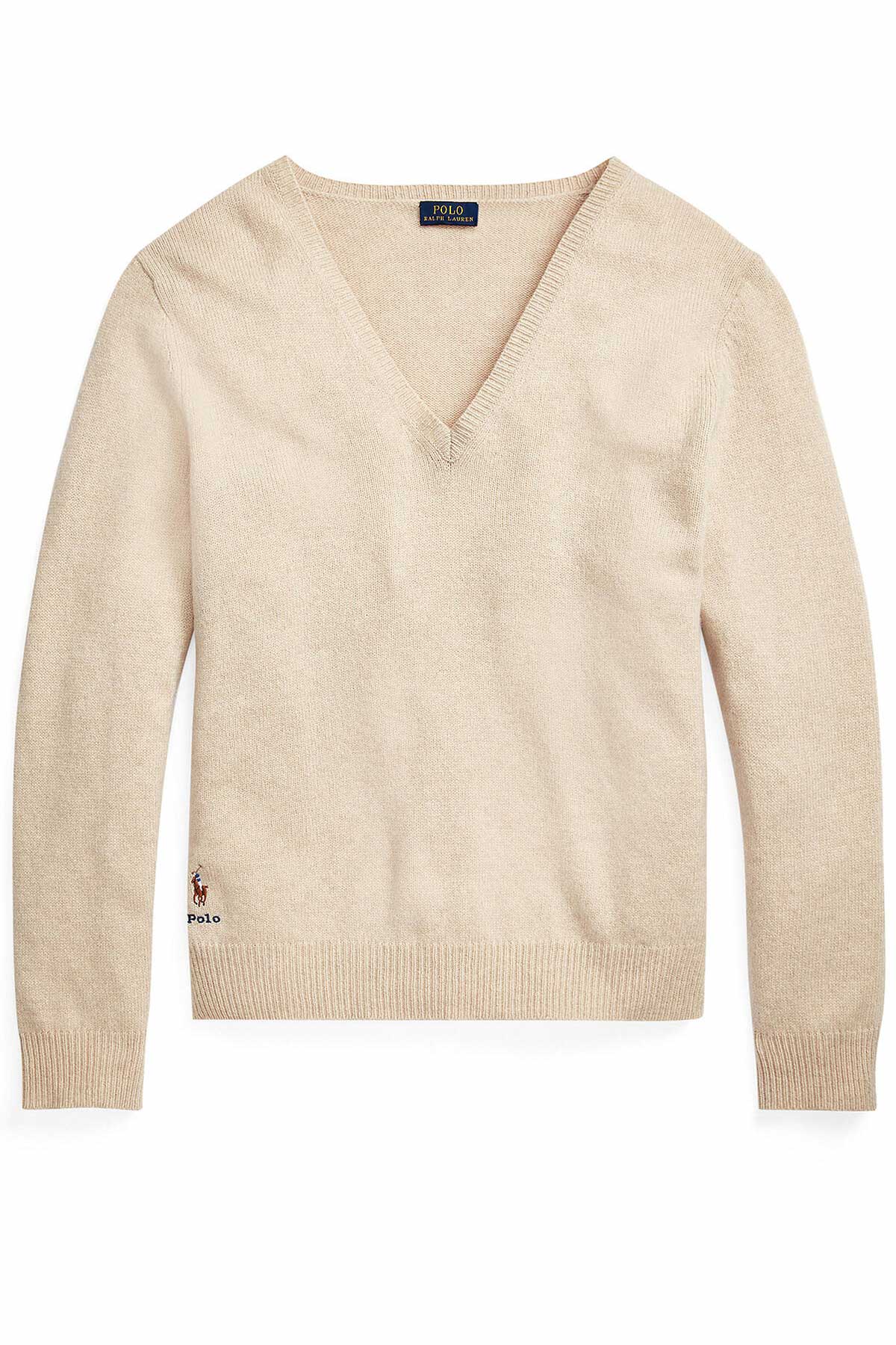 Polo Ralph Lauren V Yaka Kaşmirli Yün Triko-Libas Trendy Fashion Store