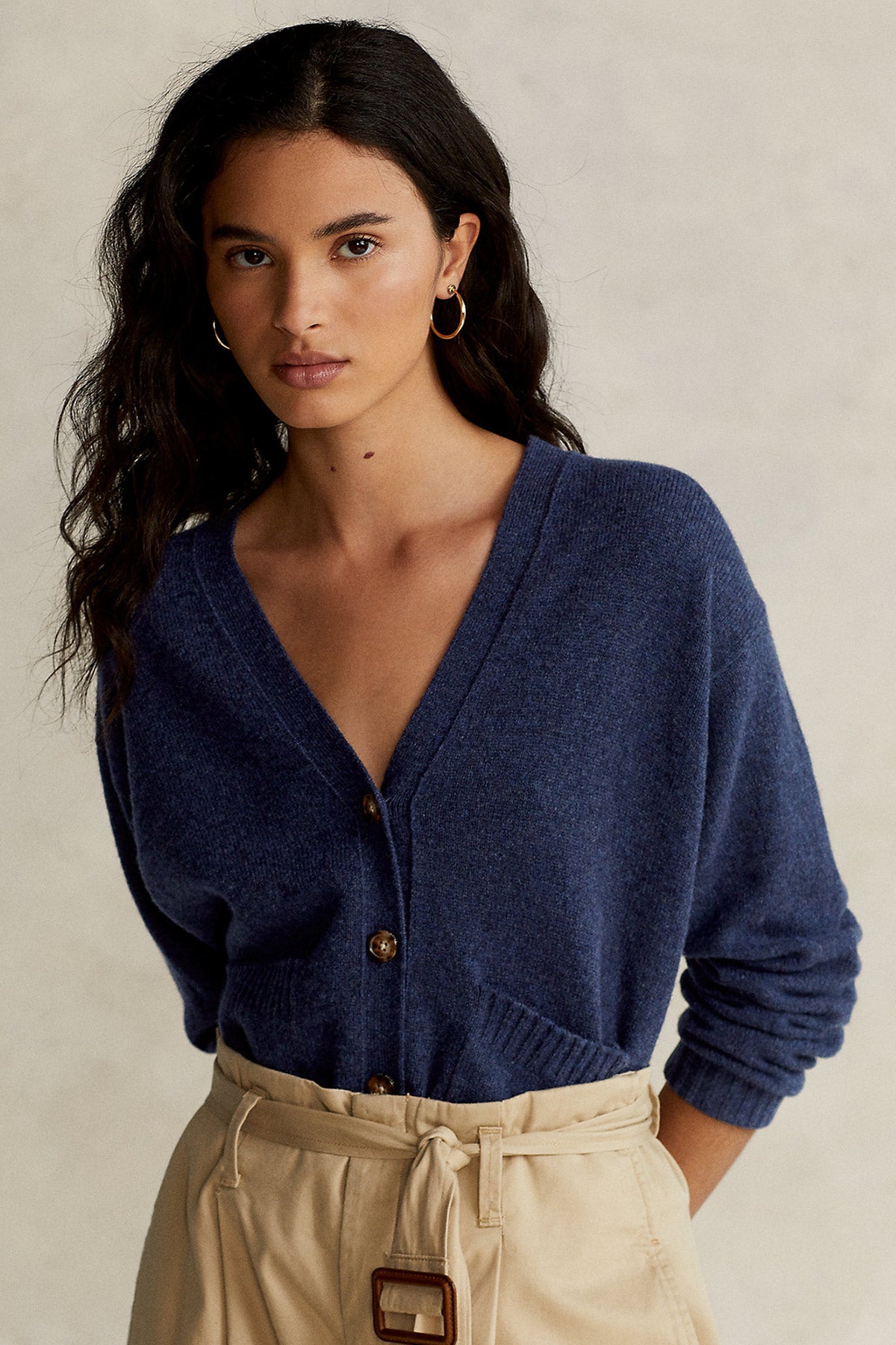 Polo Ralph Lauren Cardigan Yün Kaşmir Triko Ceket-Libas Trendy Fashion Store