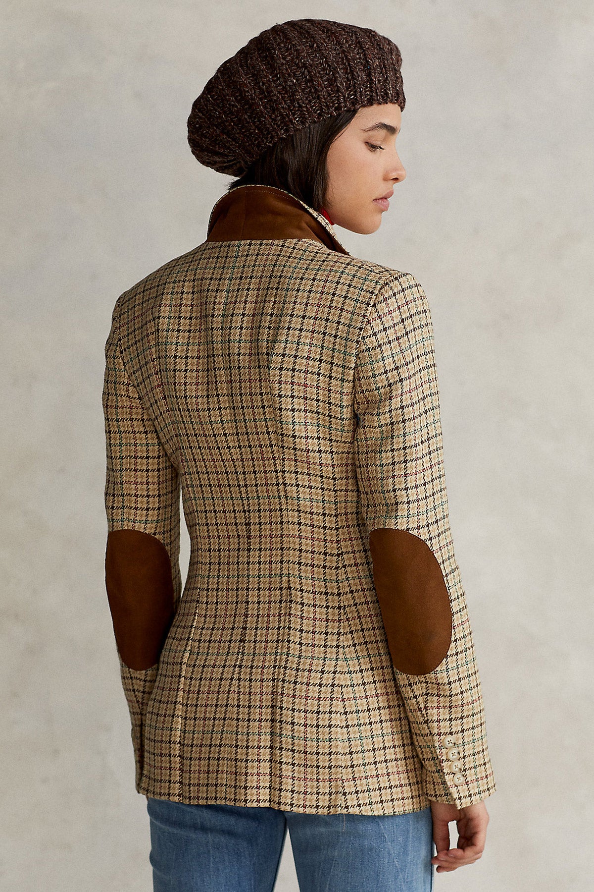 Polo Ralph Lauren İpek Keten Keten Blazer Ceket-Libas Trendy Fashion Store