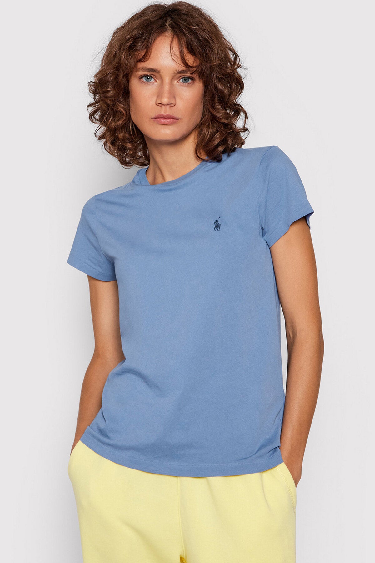 Polo Ralph Lauren Custom Fit Yuvarlak Yaka T-shirt-Libas Trendy Fashion Store