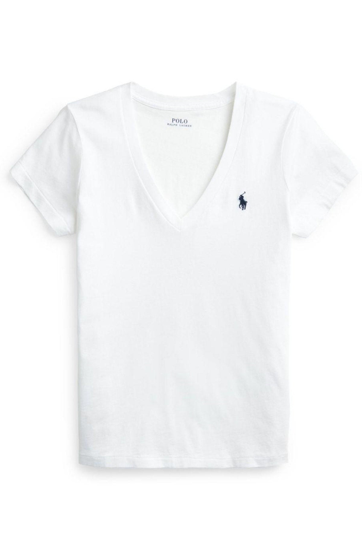 Polo Ralph Lauren Custom Fit V Yaka T-shirt-Libas Trendy Fashion Store