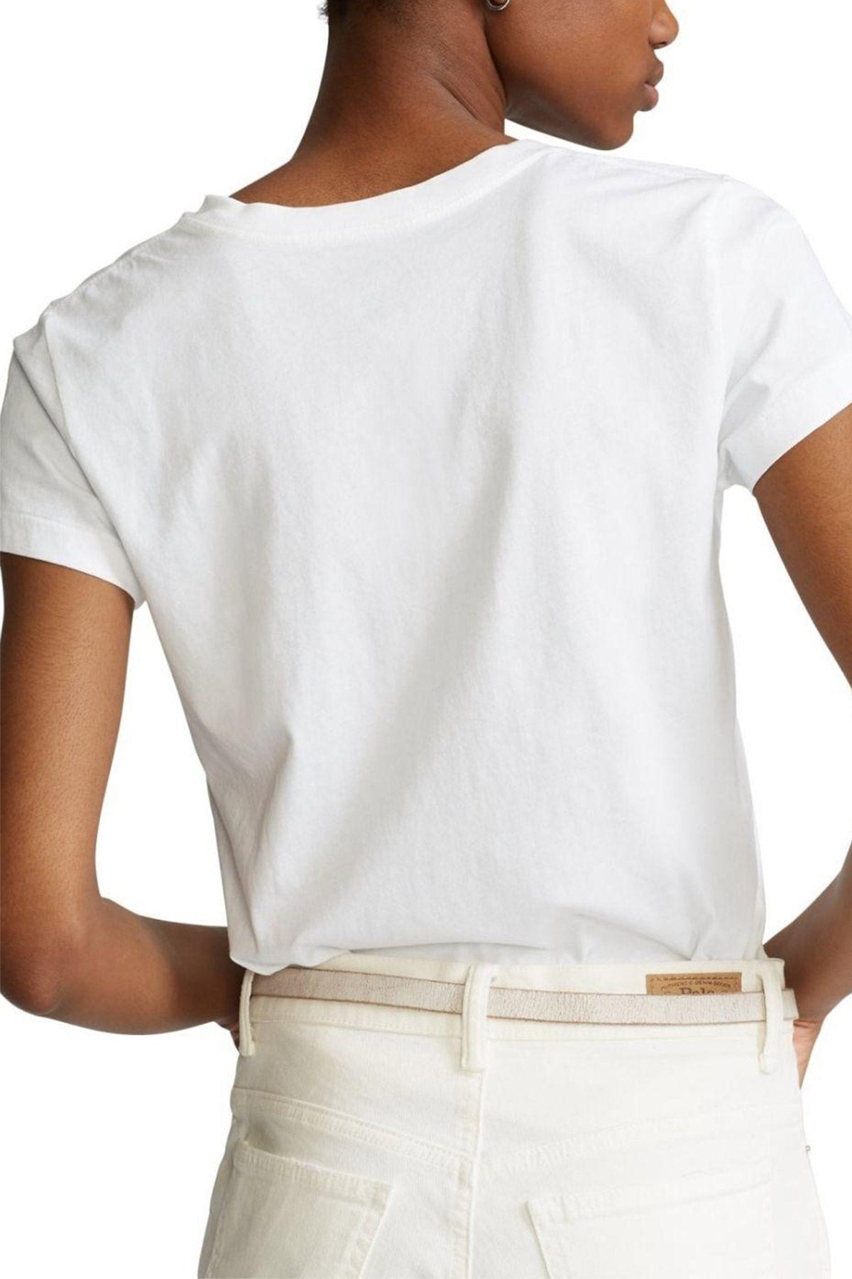 Polo Ralph Lauren Custom Fit V Yaka T-shirt-Libas Trendy Fashion Store