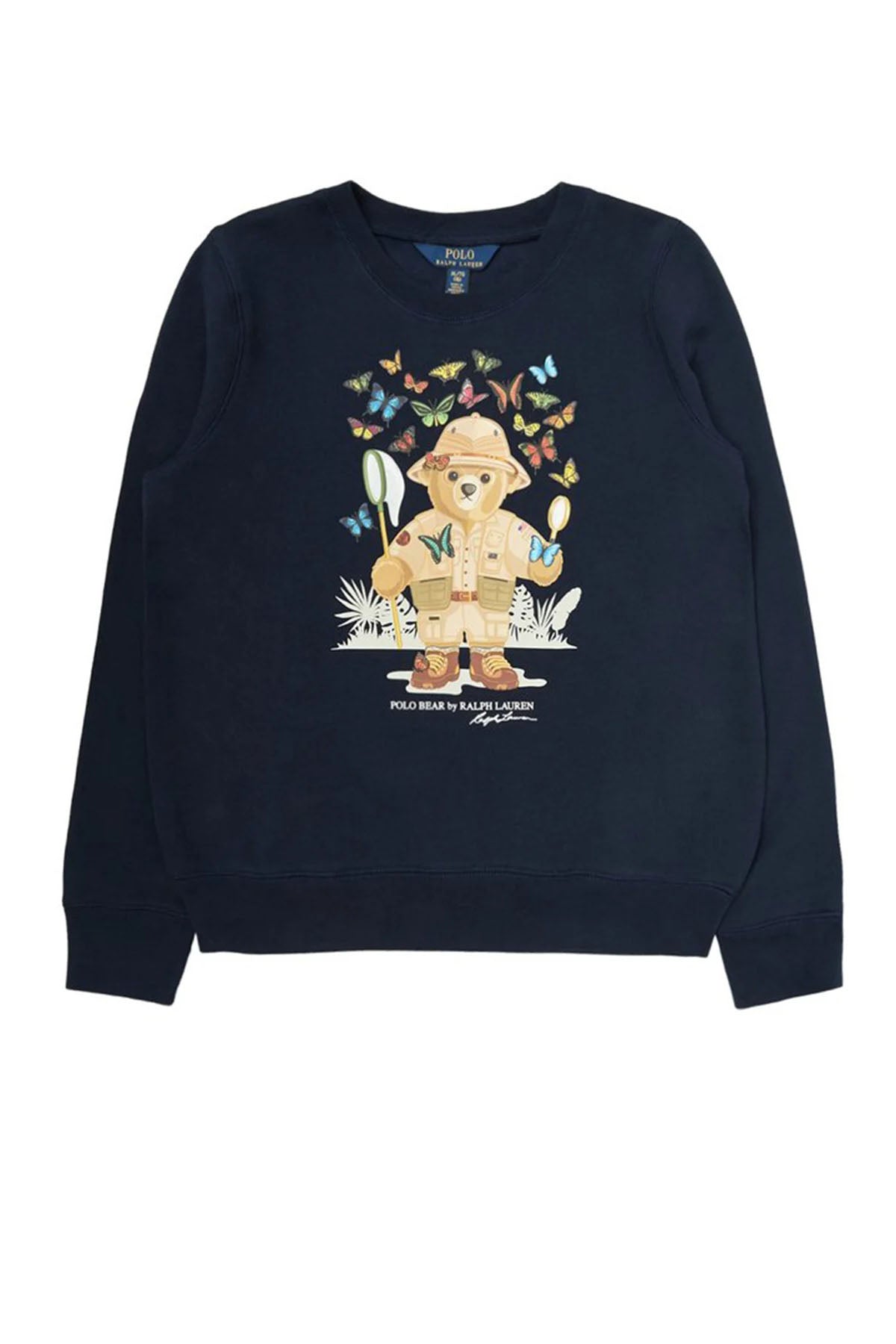 Polo Ralph Lauren Kids 2-4 Yaş Kız Çocuk Polo Bear Sweatshirt-Libas Trendy Fashion Store