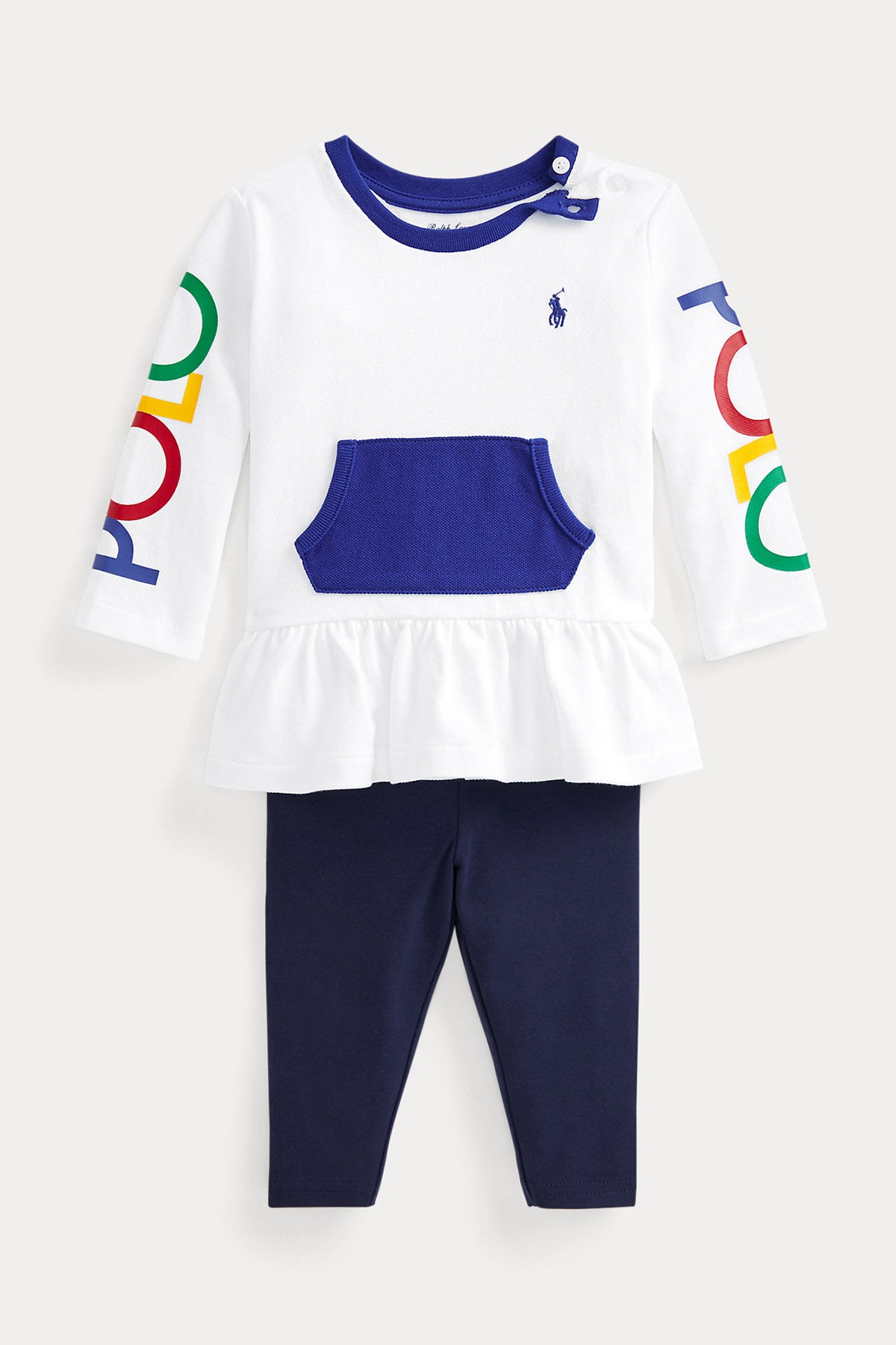 Polo Ralph Lauren Kids 12-24 Ay Kız Bebek Eşofman Takımı-Libas Trendy Fashion Store