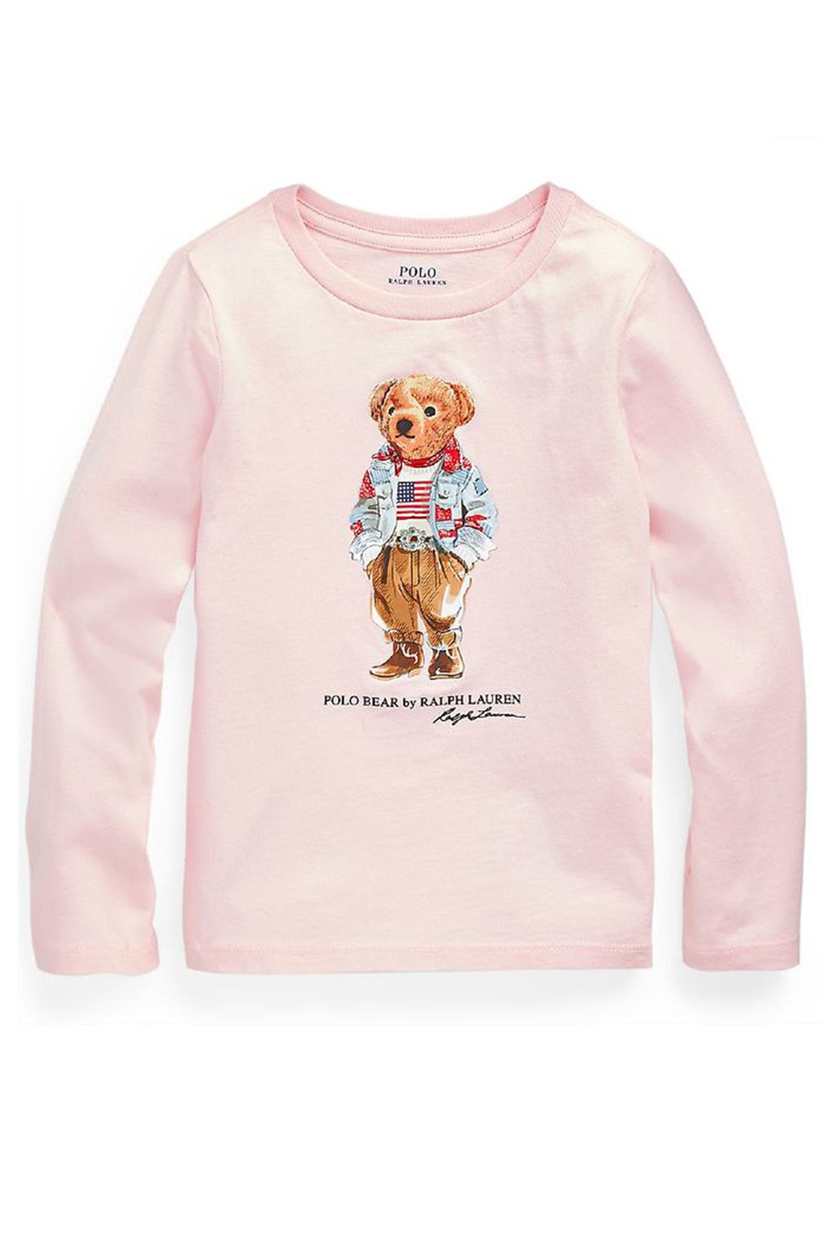 Polo Ralph Lauren Kids 2 Yaş Kız Çocuk Polo Bear T-shirt-Libas Trendy Fashion Store
