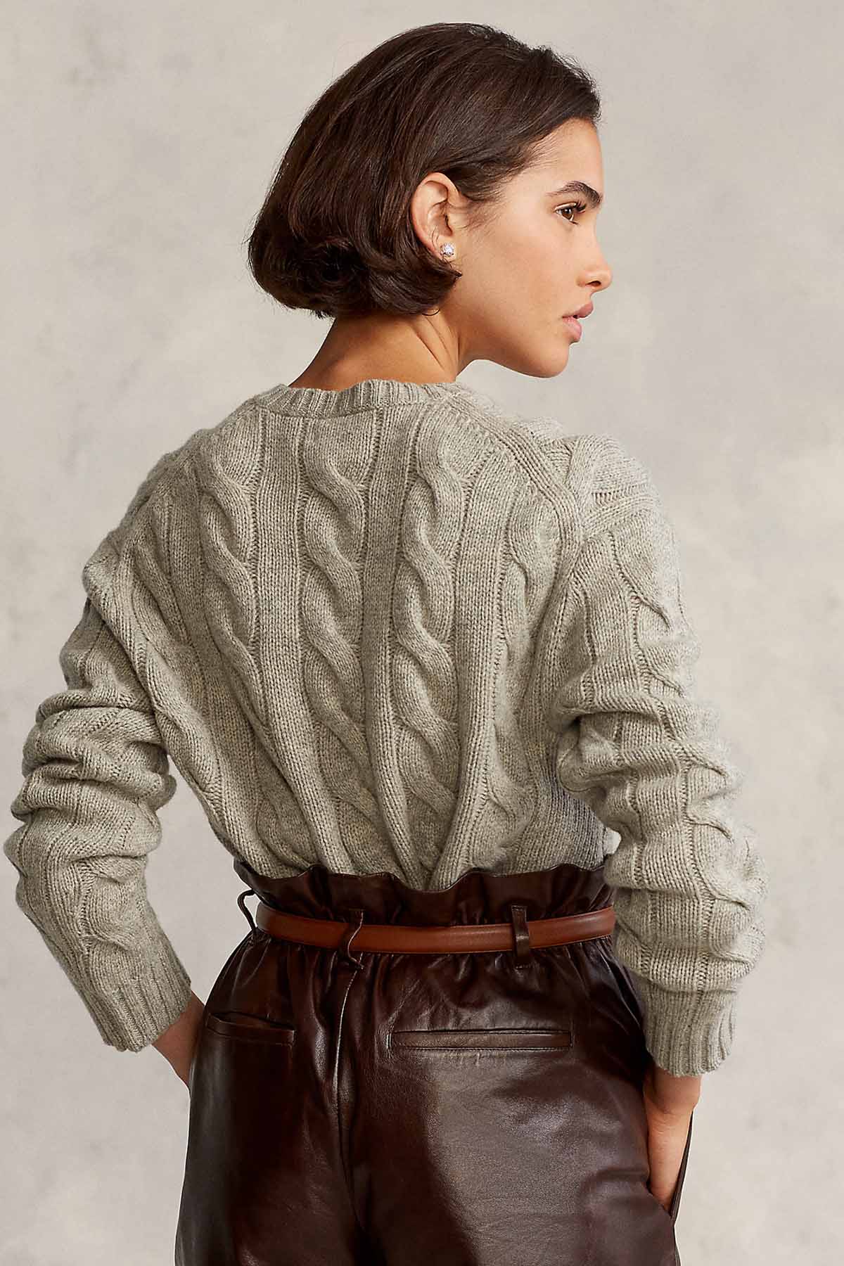 Polo Ralph Lauren Saç Örgü Kaşmirli Triko-Libas Trendy Fashion Store