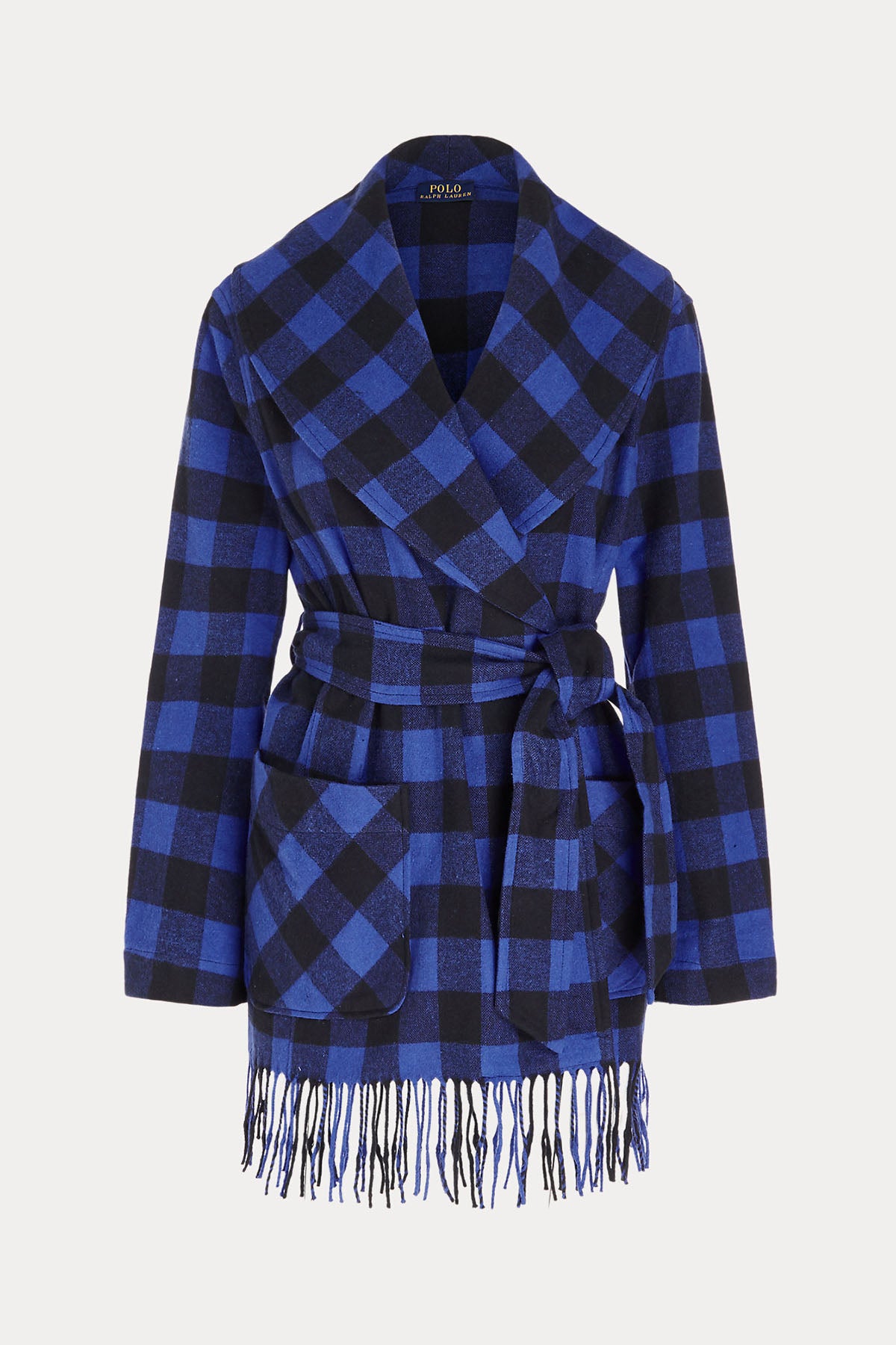 Polo Ralph Lauren Belden Kuşaklı Ekoseli Ceket-Libas Trendy Fashion Store