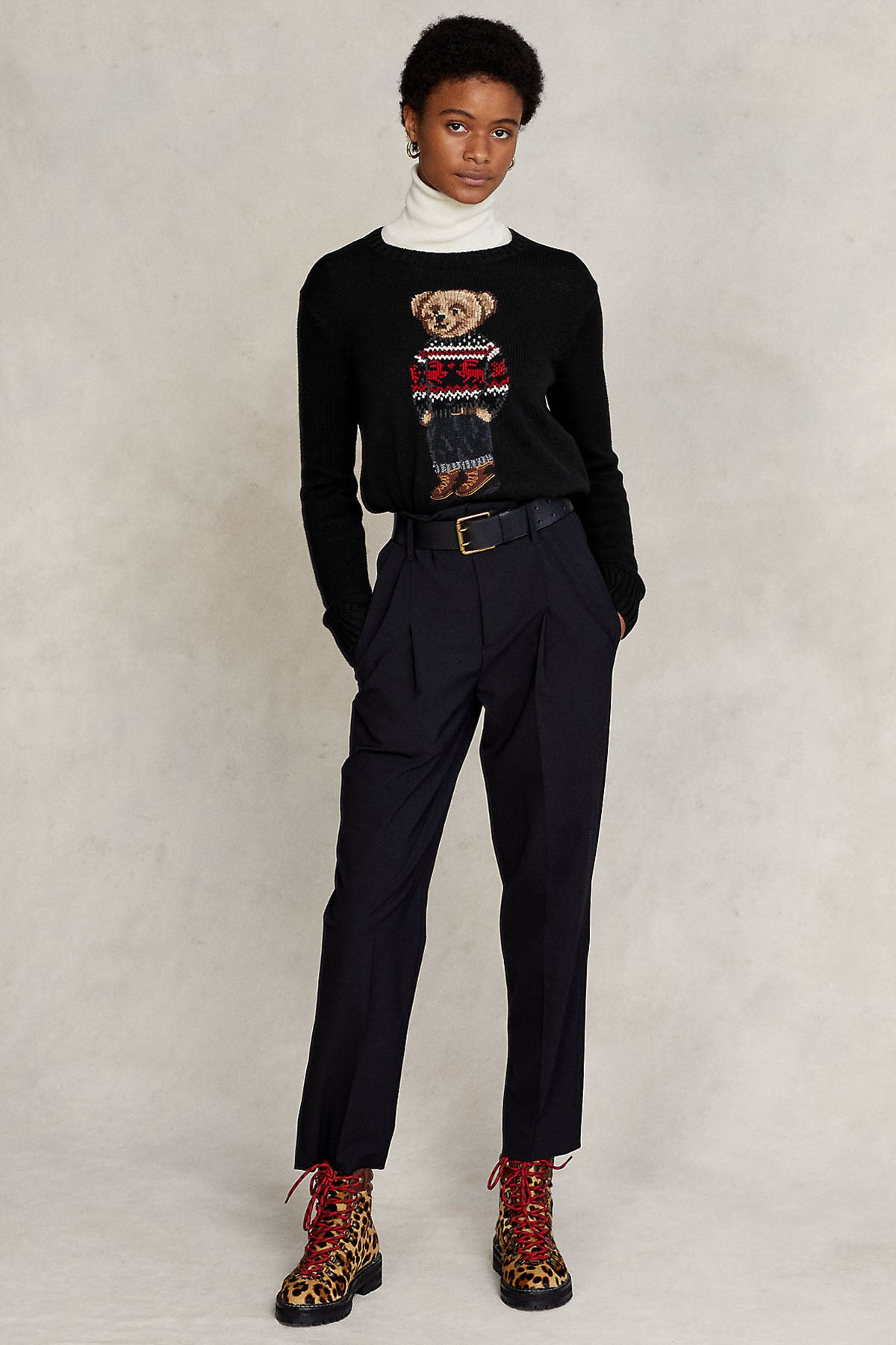 Polo Ralph Lauren Polo Bear Örgü Triko-Libas Trendy Fashion Store