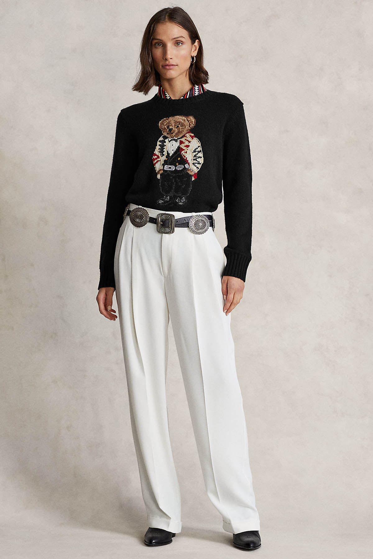 Polo Ralph Lauren Polo Bear Kaşmirli Yün Triko-Libas Trendy Fashion Store