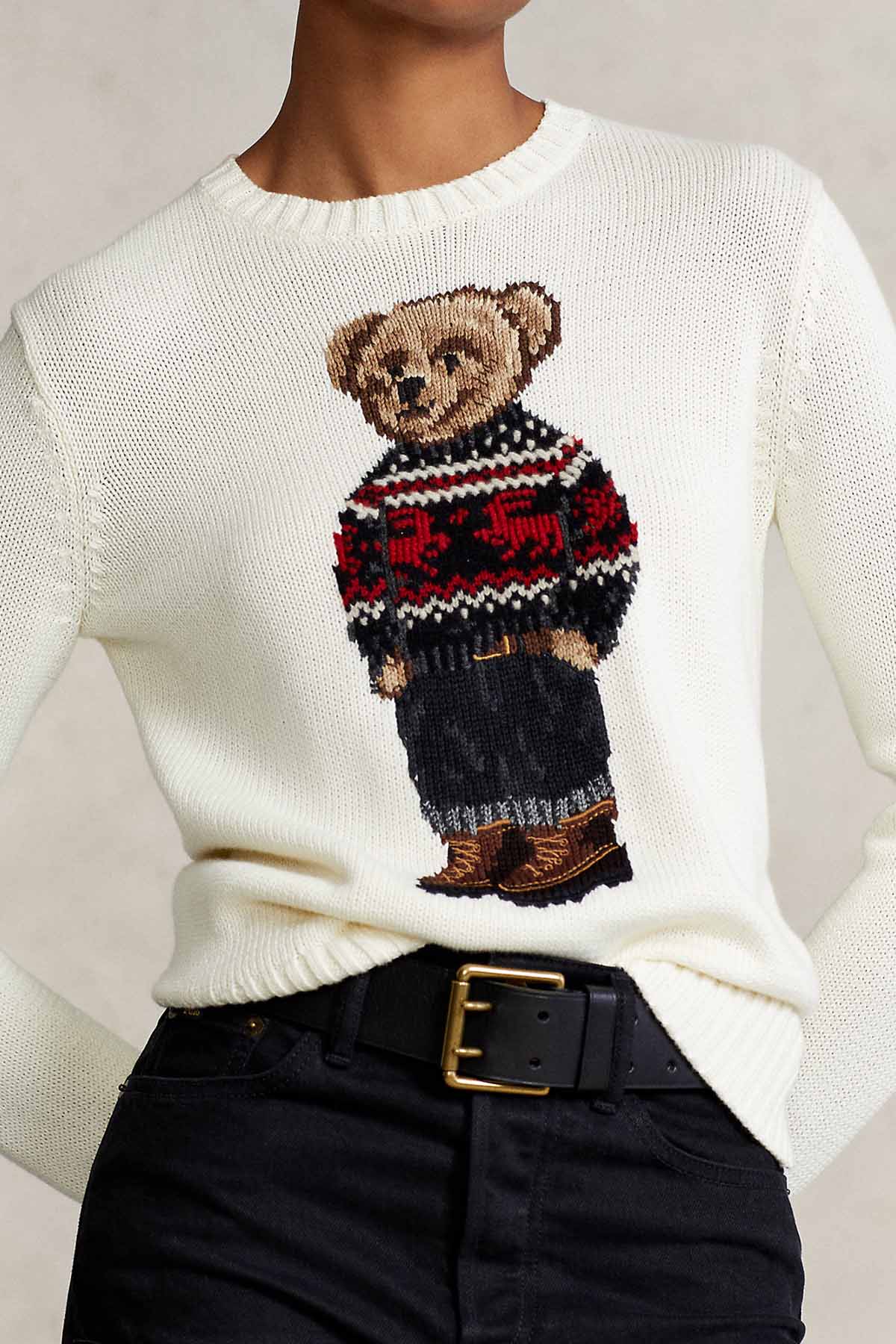 Polo Ralph Lauren Polo Bear Örgü Triko-Libas Trendy Fashion Store