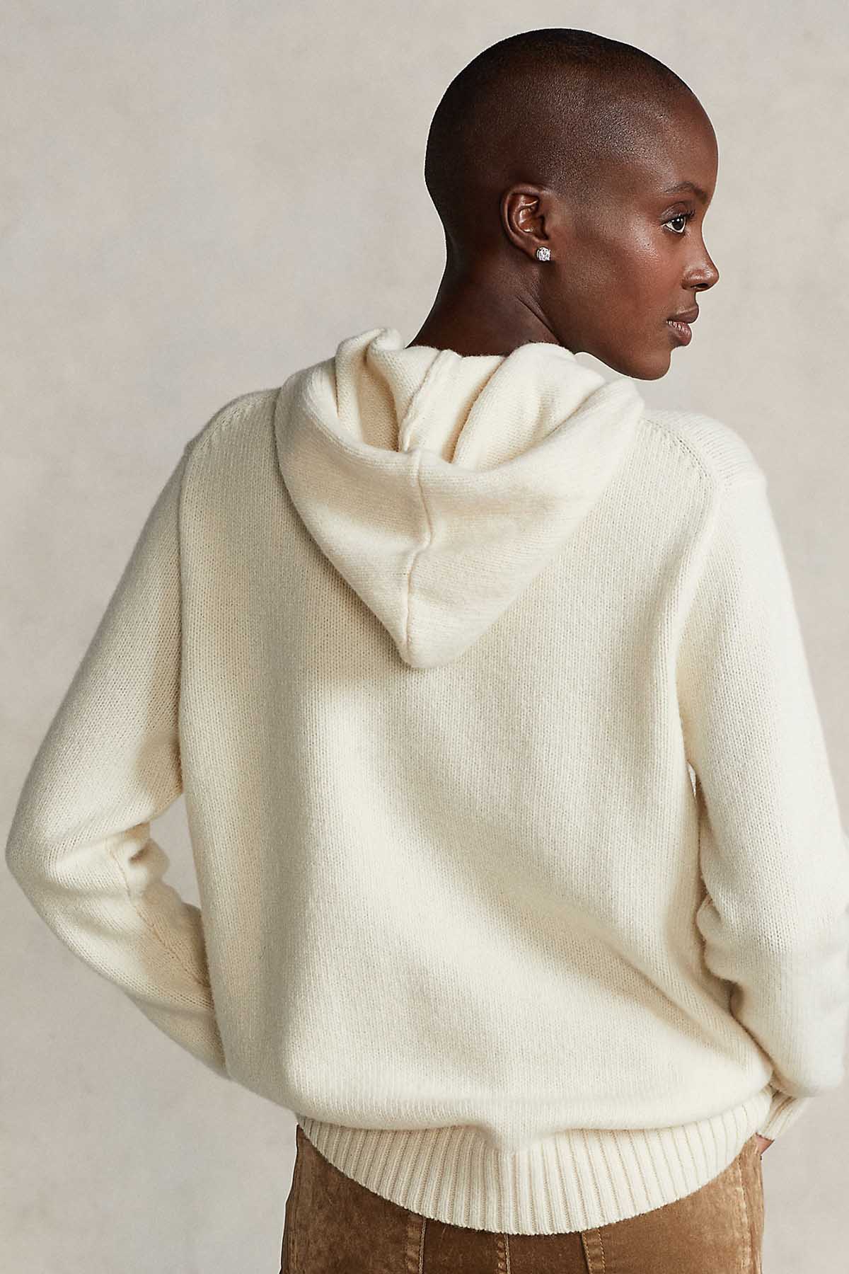 Polo Ralph Lauren Polo Bear Kapüşonlu Kaşmirli Yün Triko-Libas Trendy Fashion Store