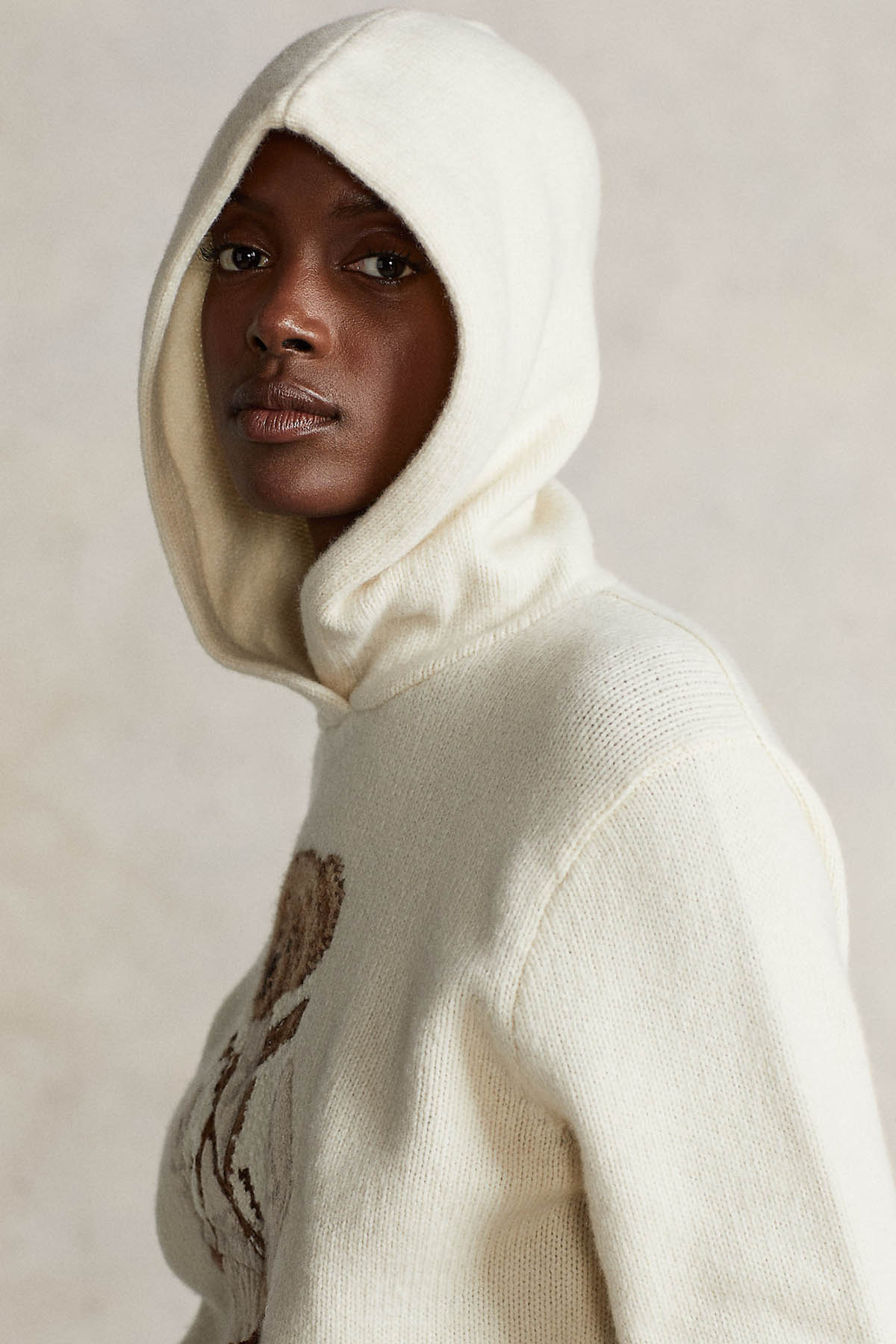 Polo Ralph Lauren Polo Bear Kapüşonlu Kaşmirli Yün Triko-Libas Trendy Fashion Store