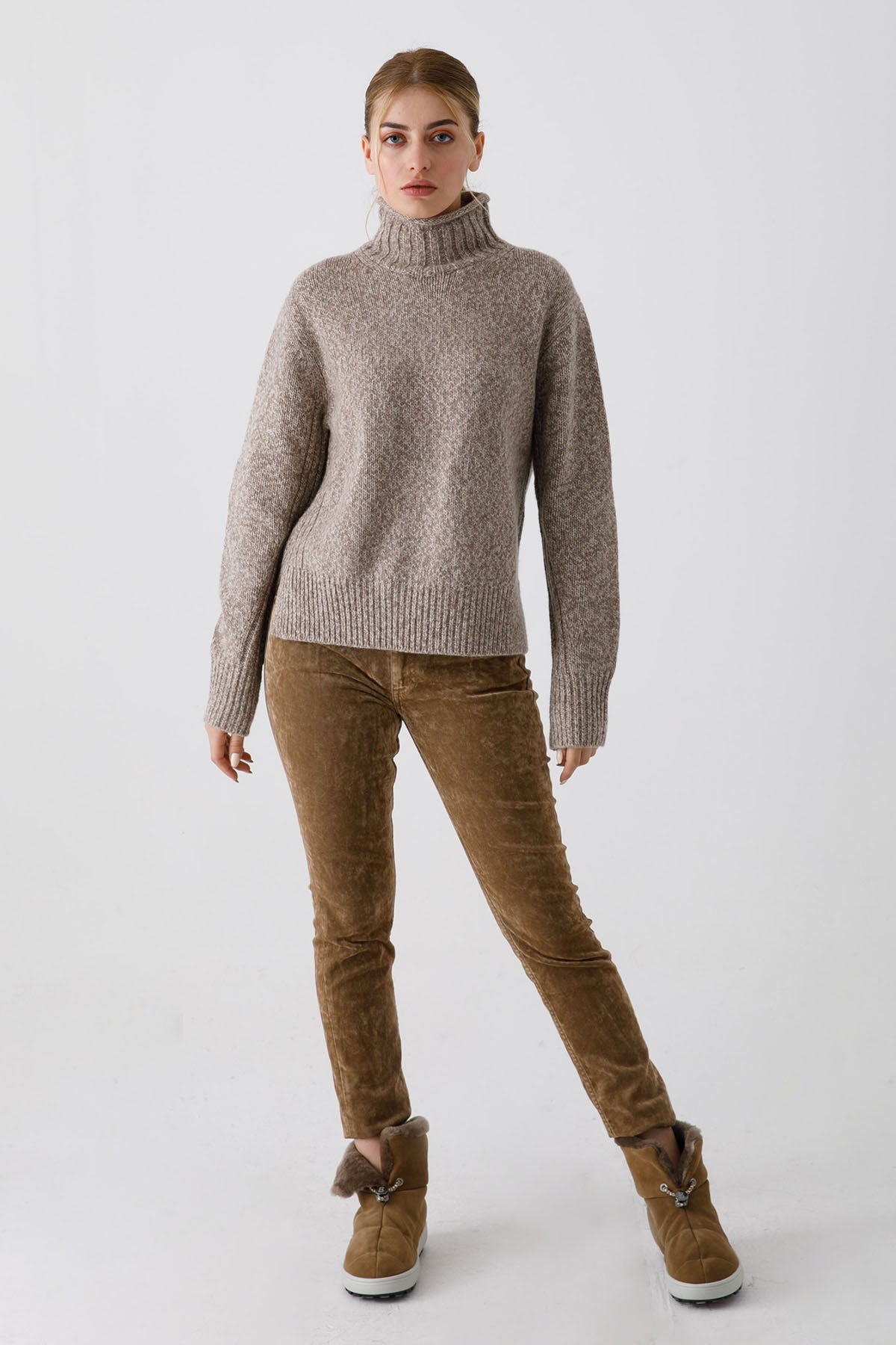 Polo Ralph Lauren Balıkçı Yaka Kaşmirli Yün Triko-Libas Trendy Fashion Store