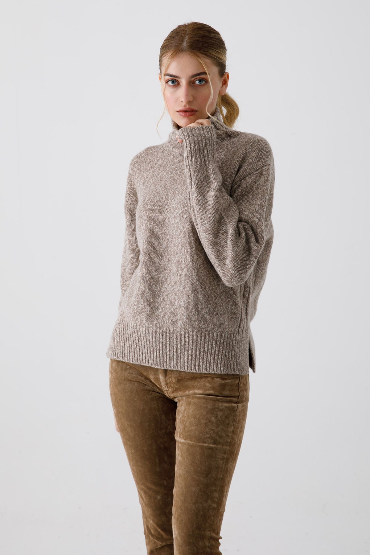 Polo Ralph Lauren Balıkçı Yaka Kaşmirli Yün Triko-Libas Trendy Fashion Store