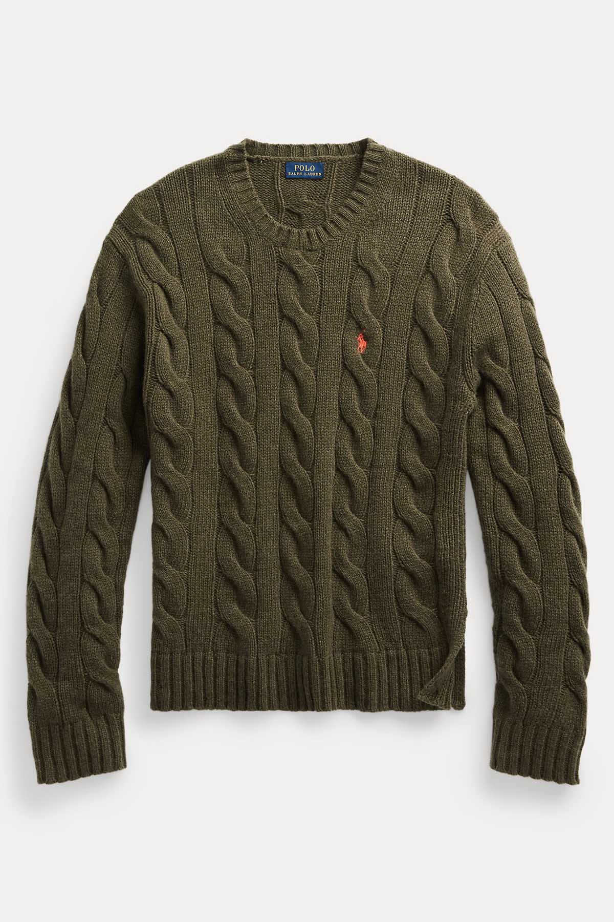 Polo Ralph Lauren Kaşmirli Saç Örgü Triko-Libas Trendy Fashion Store