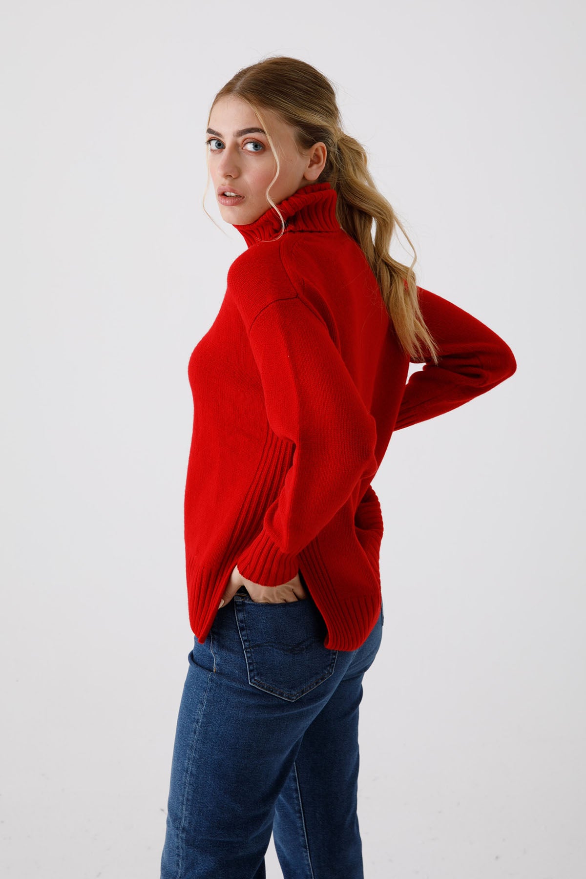 Polo Ralph Lauren Balıkçı Yaka Kaşmirli Triko-Libas Trendy Fashion Store