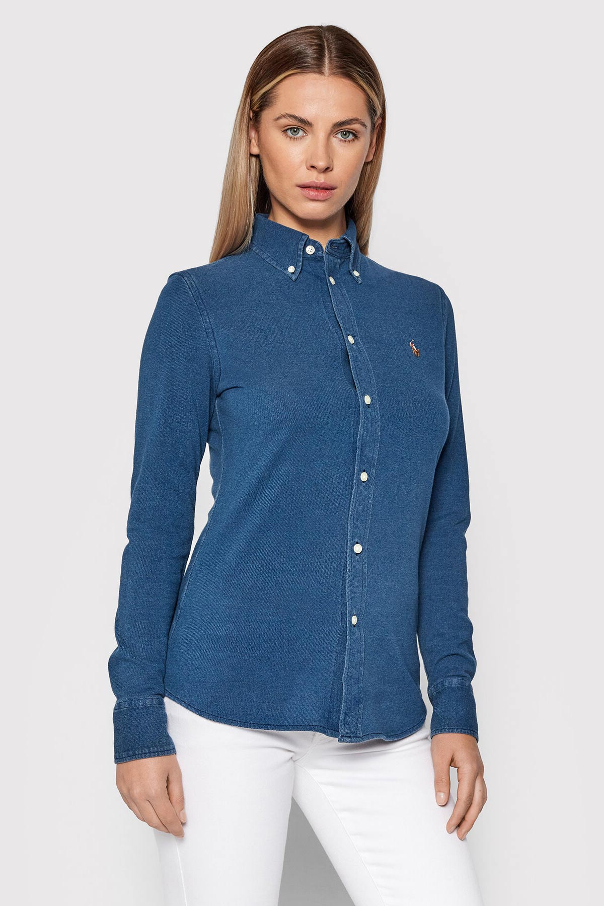 Polo Ralph Lauren Knit Oxford Gömlek-Libas Trendy Fashion Store