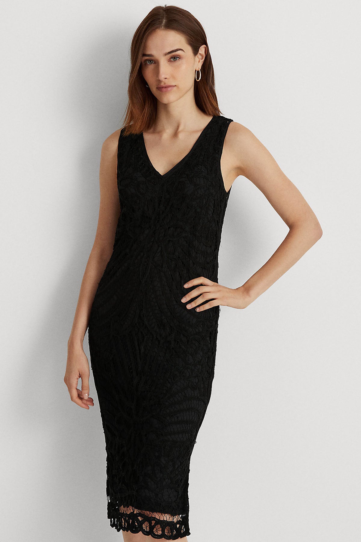 Polo Ralph Lauren Nakışlı Abiye Elbise-Libas Trendy Fashion Store