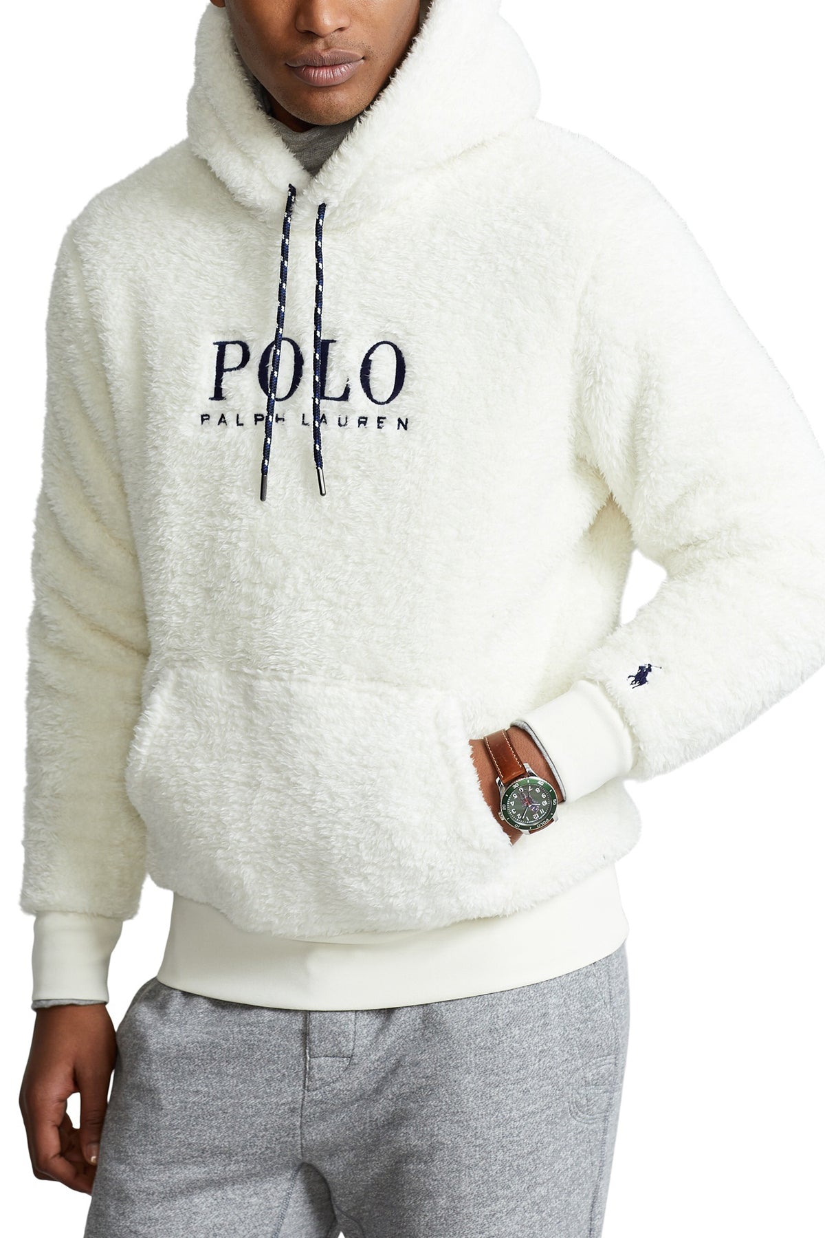 Polo Ralph Lauren Logolu Kapüşonlu Polar Sweatshirt-Libas Trendy Fashion Store