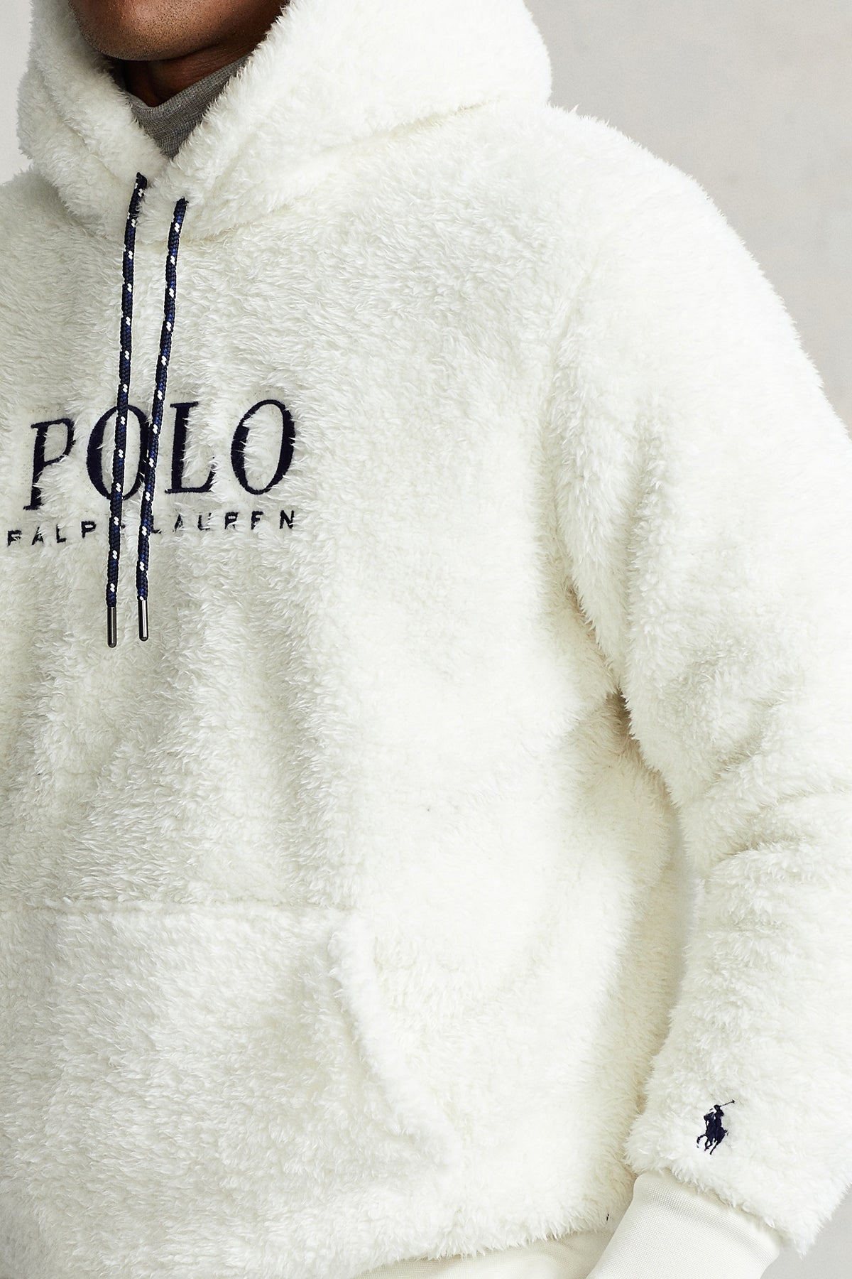 Polo Ralph Lauren Logolu Kapüşonlu Polar Sweatshirt-Libas Trendy Fashion Store