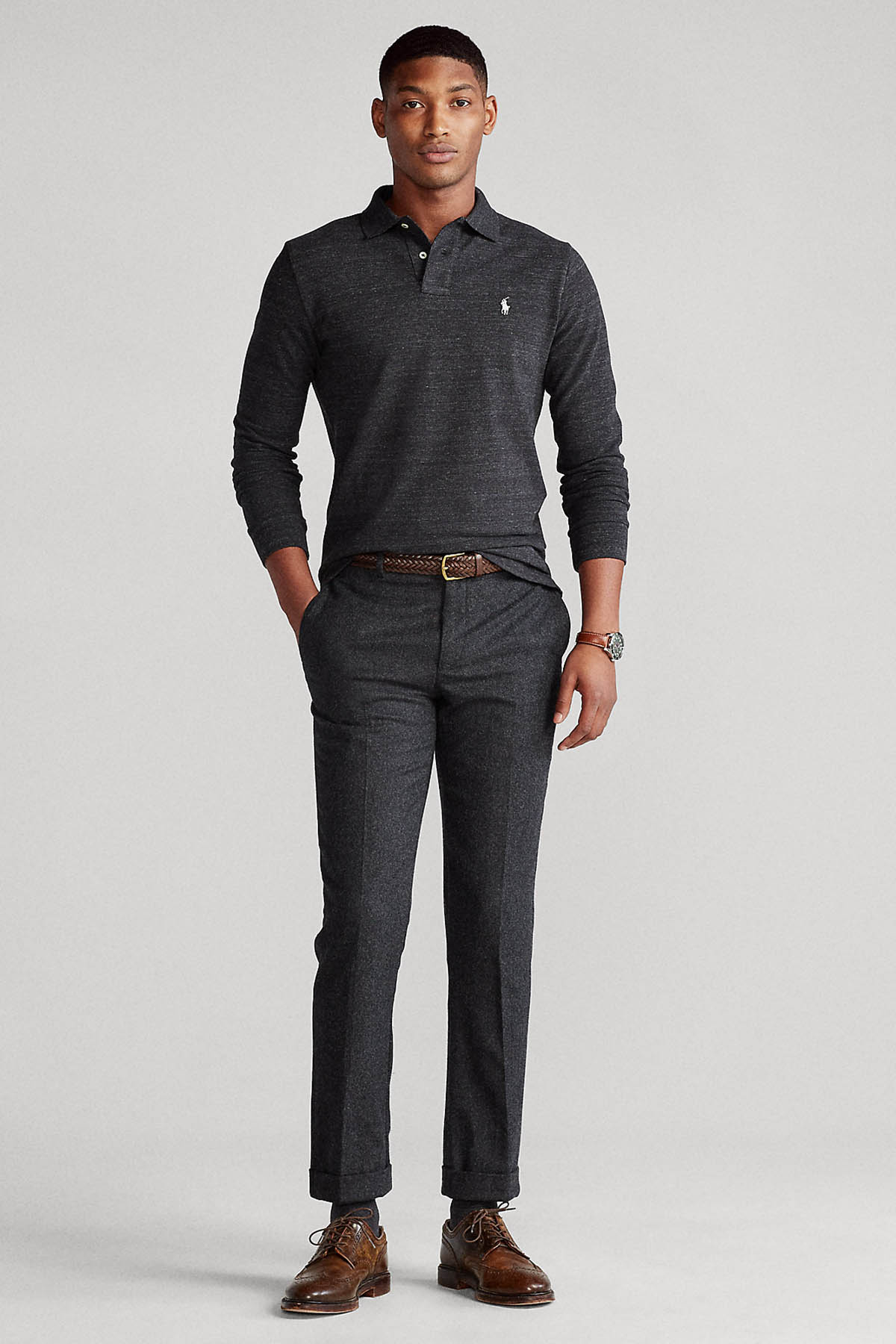 Polo Ralph Lauren Polo Yaka Uzun Kollu T-shirt-Libas Trendy Fashion Store