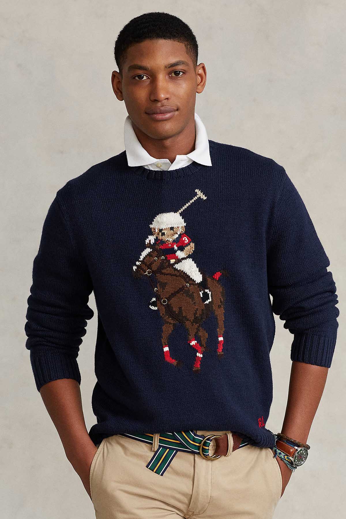 Polo Ralph Lauren Polo Bear Örgü Triko-Libas Trendy Fashion Store