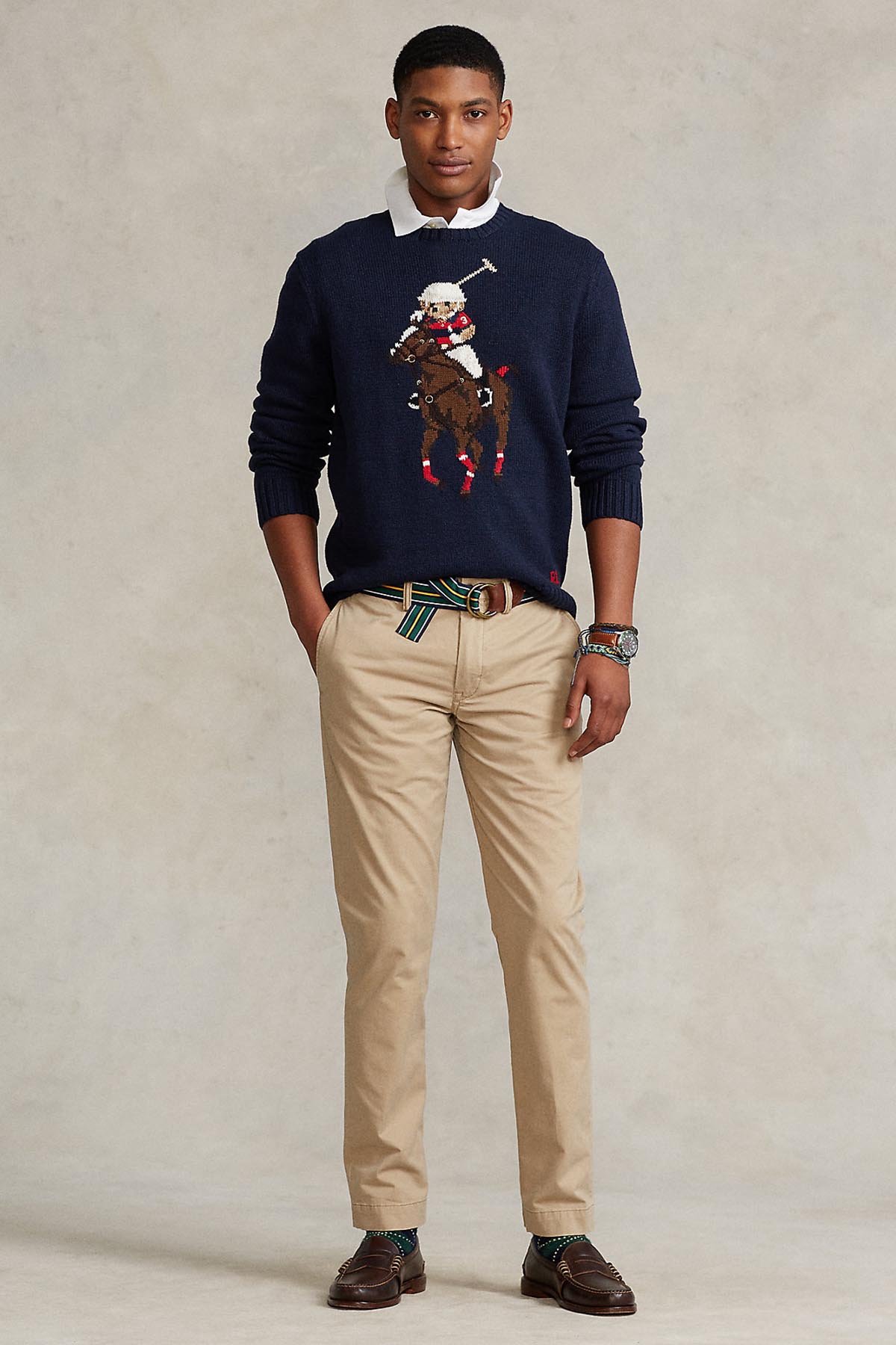 Polo Ralph Lauren Polo Bear Örgü Triko-Libas Trendy Fashion Store