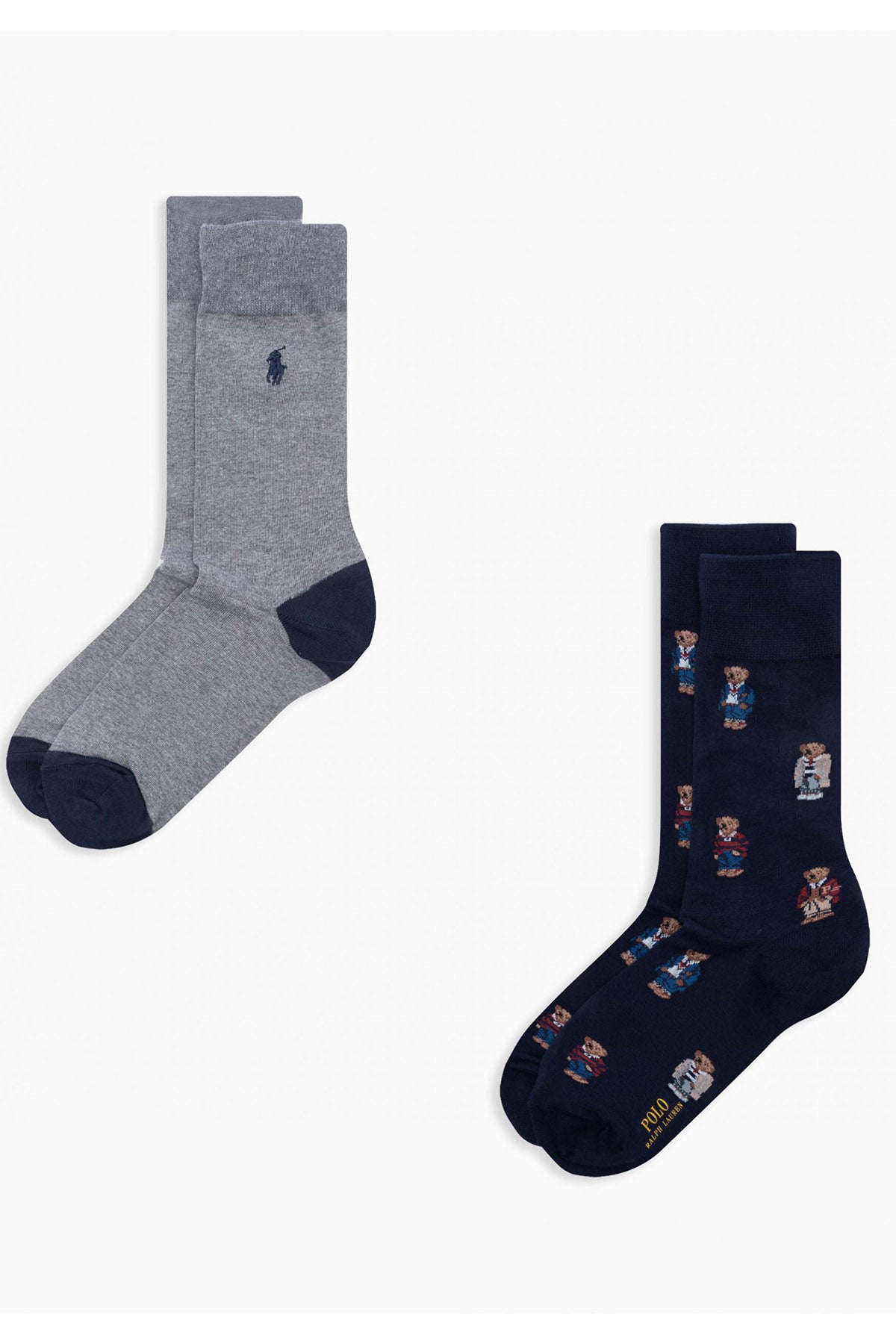 Polo Ralph Lauren Polo Bear 2'li Paket Çorap-Libas Trendy Fashion Store