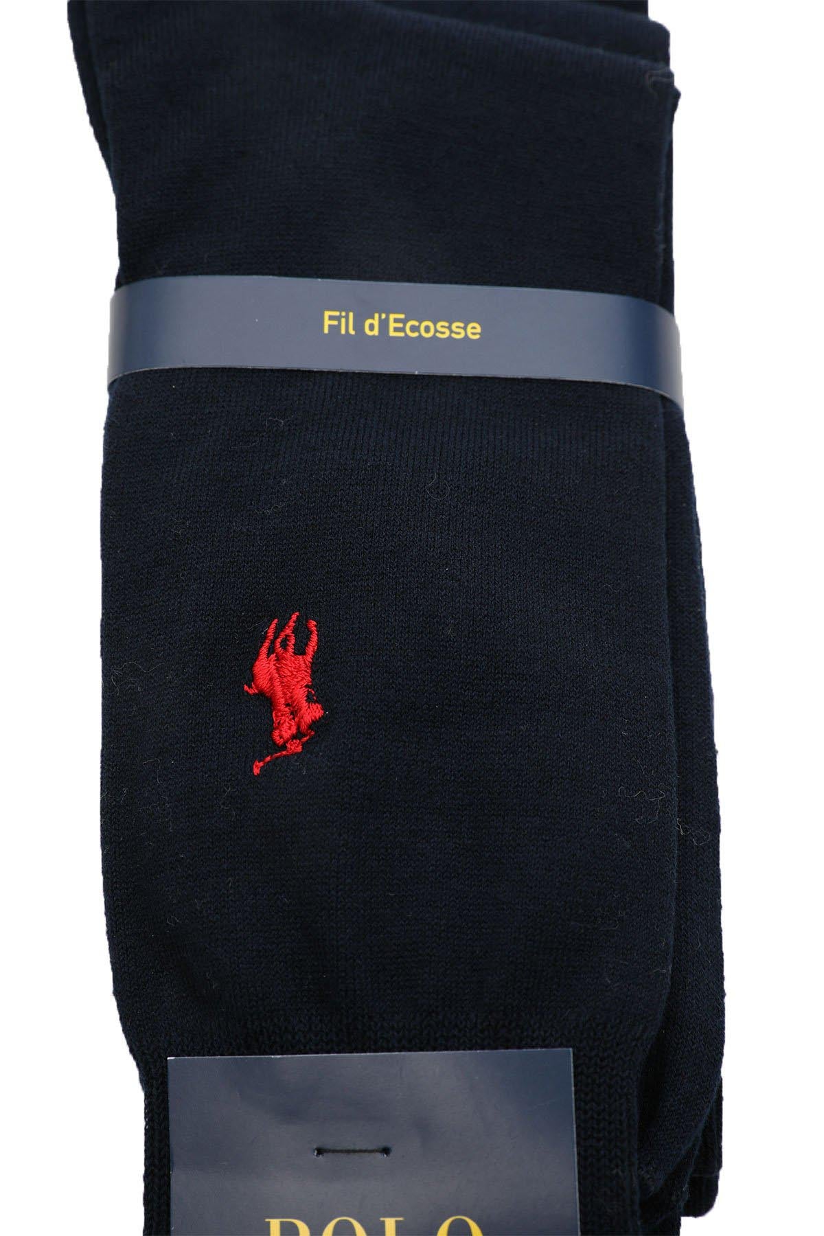 Polo Ralph Lauren İskoç İpliği 3'lü Paket Çorap-Libas Trendy Fashion Store