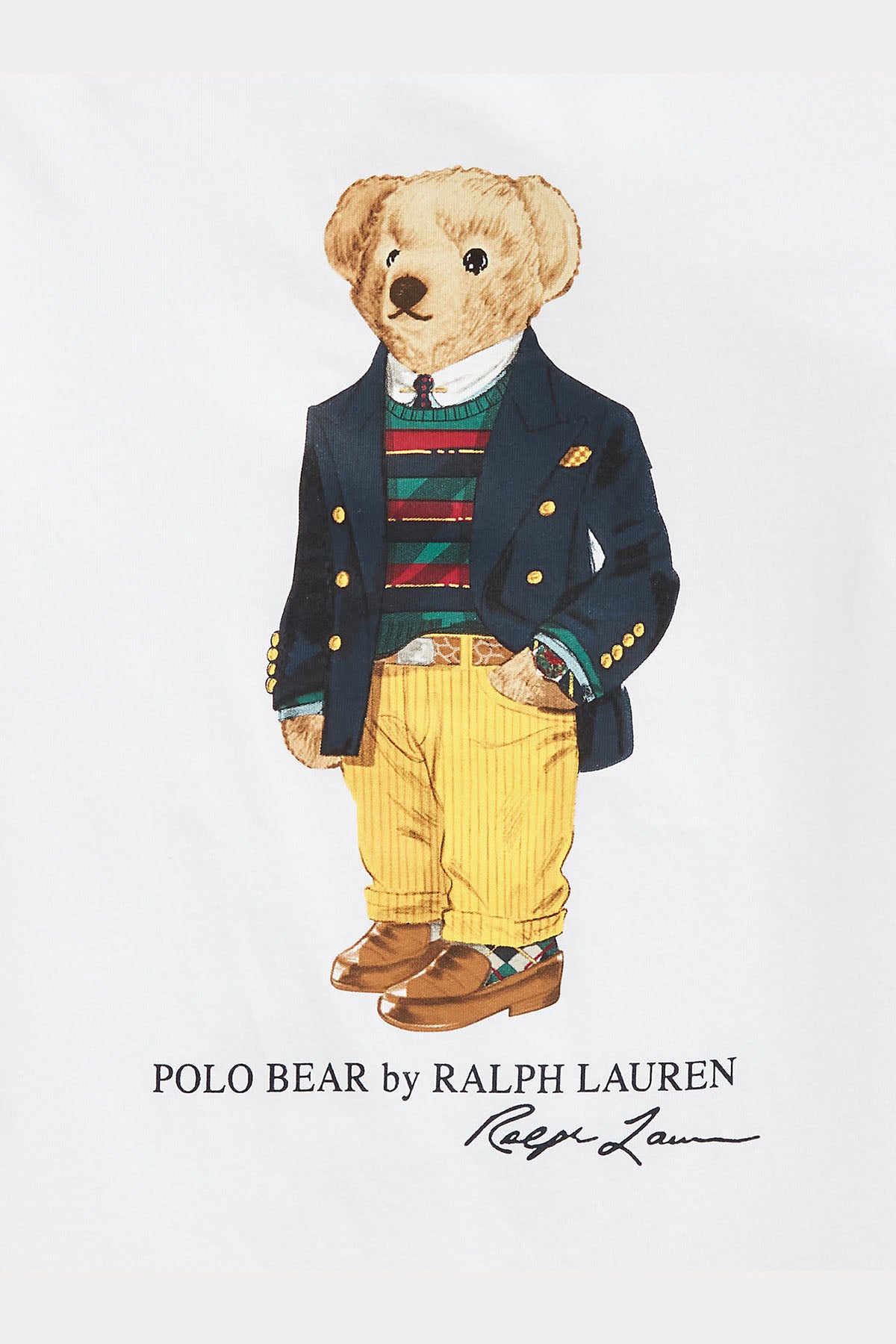 Polo Ralph Lauren Kids S-L Beden Erkek Çocuk Polo Bear Uzun Kollu T-shirt-Libas Trendy Fashion Store
