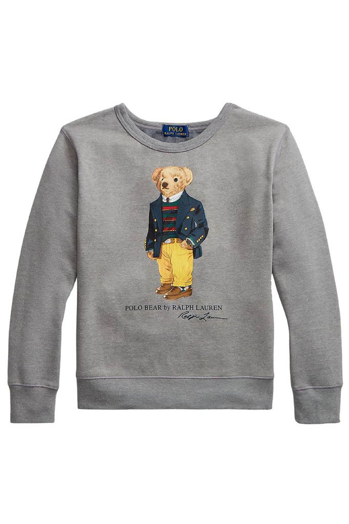 Polo Ralph Lauren Kids S-L Beden Erkek Çocuk Polo Bear Sweatshirt-Libas Trendy Fashion Store