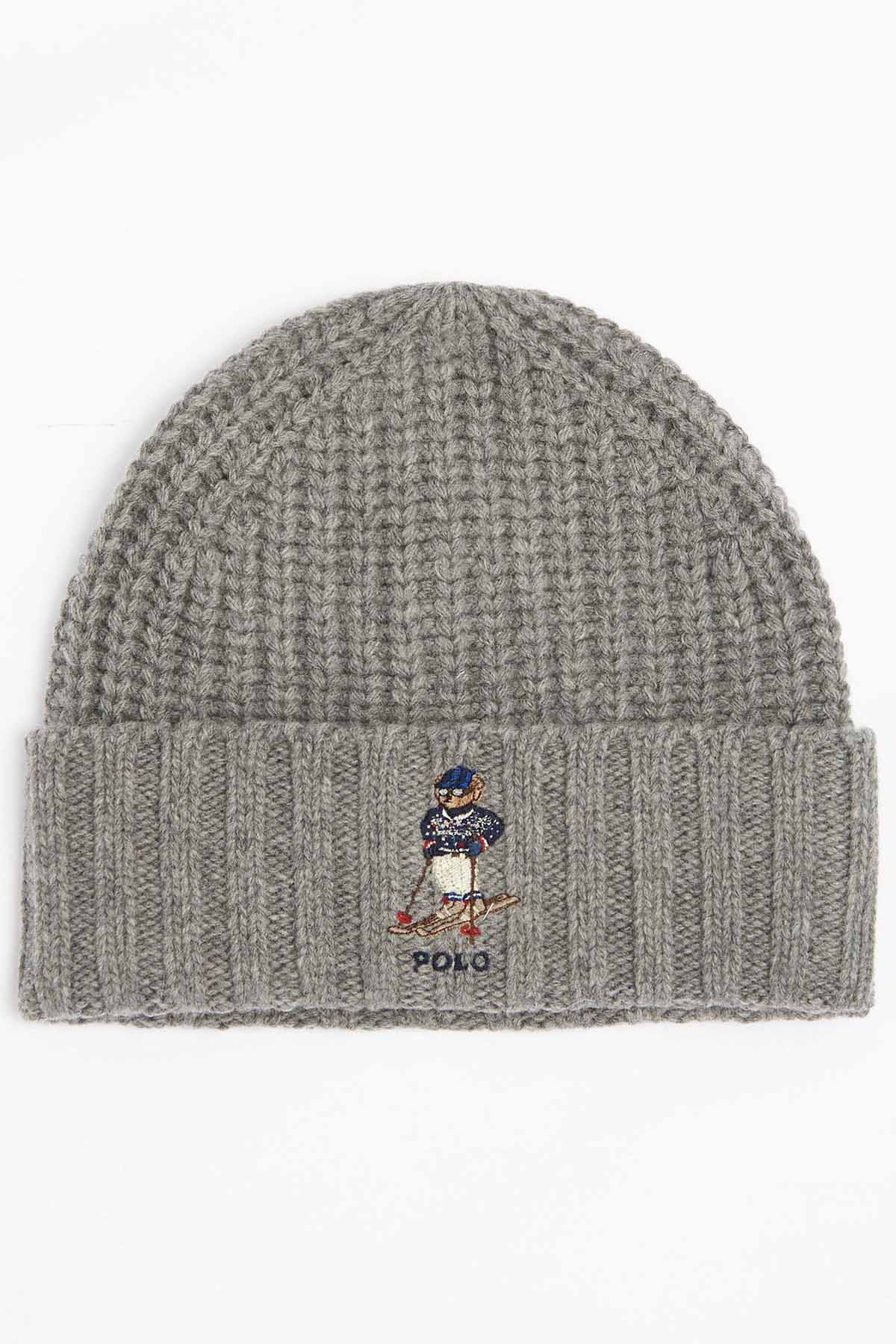 Polo Ralph Lauren Unisex Polo Bear Örgü Bere-Libas Trendy Fashion Store