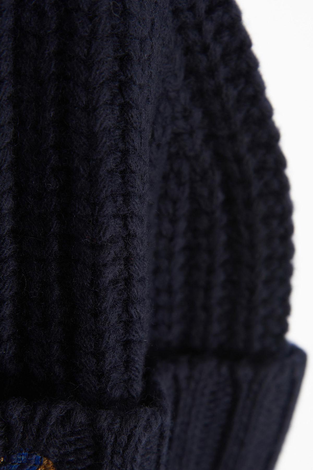 Polo Ralph Lauren Unisex Polo Bear Örgü Bere-Libas Trendy Fashion Store